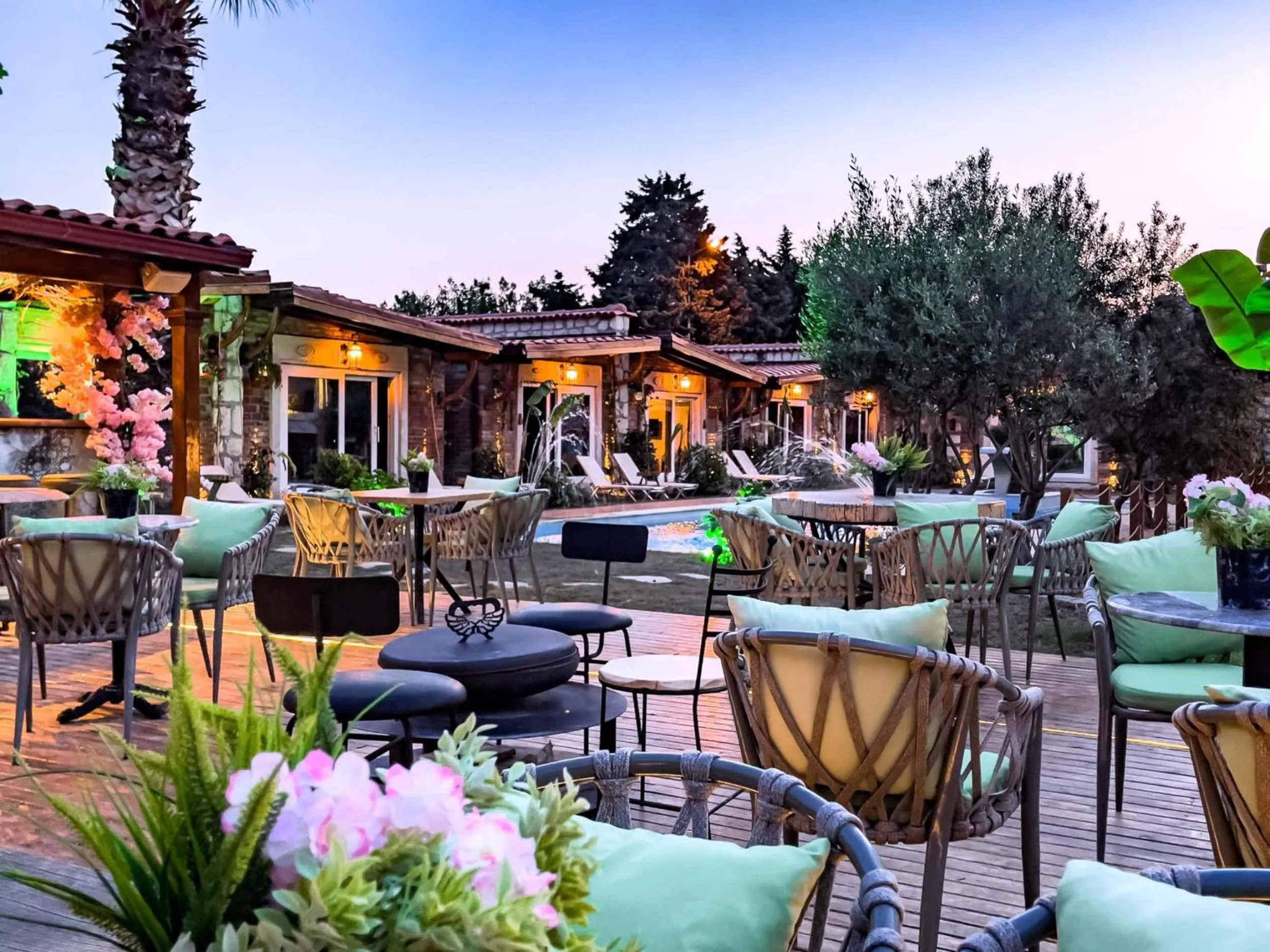 Pool view in Etiz Hotels Alaçatı