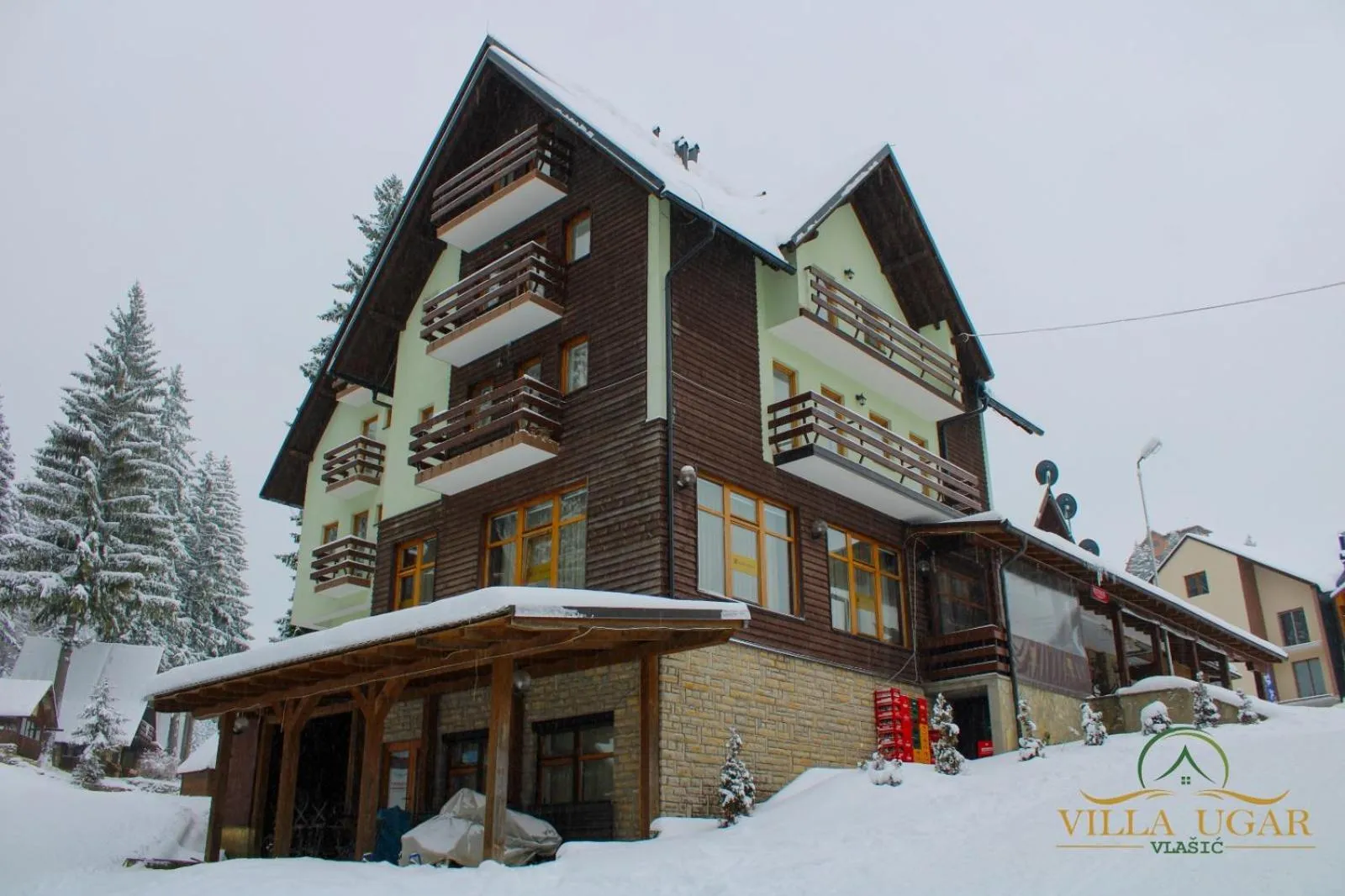 Property building in Hotel Villa Ugar Vlašić