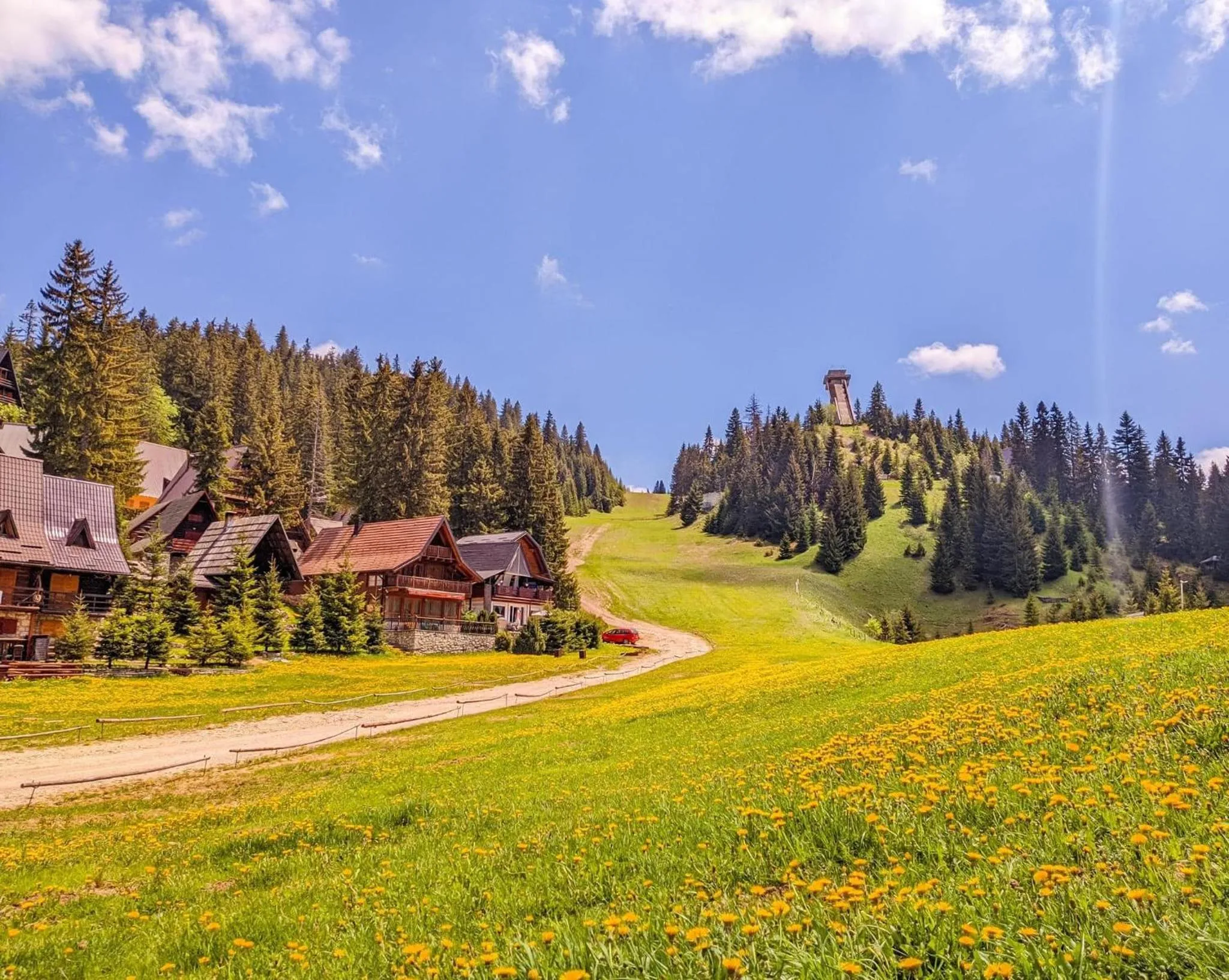 Mountain view in Hotel Villa Ugar Vlašić