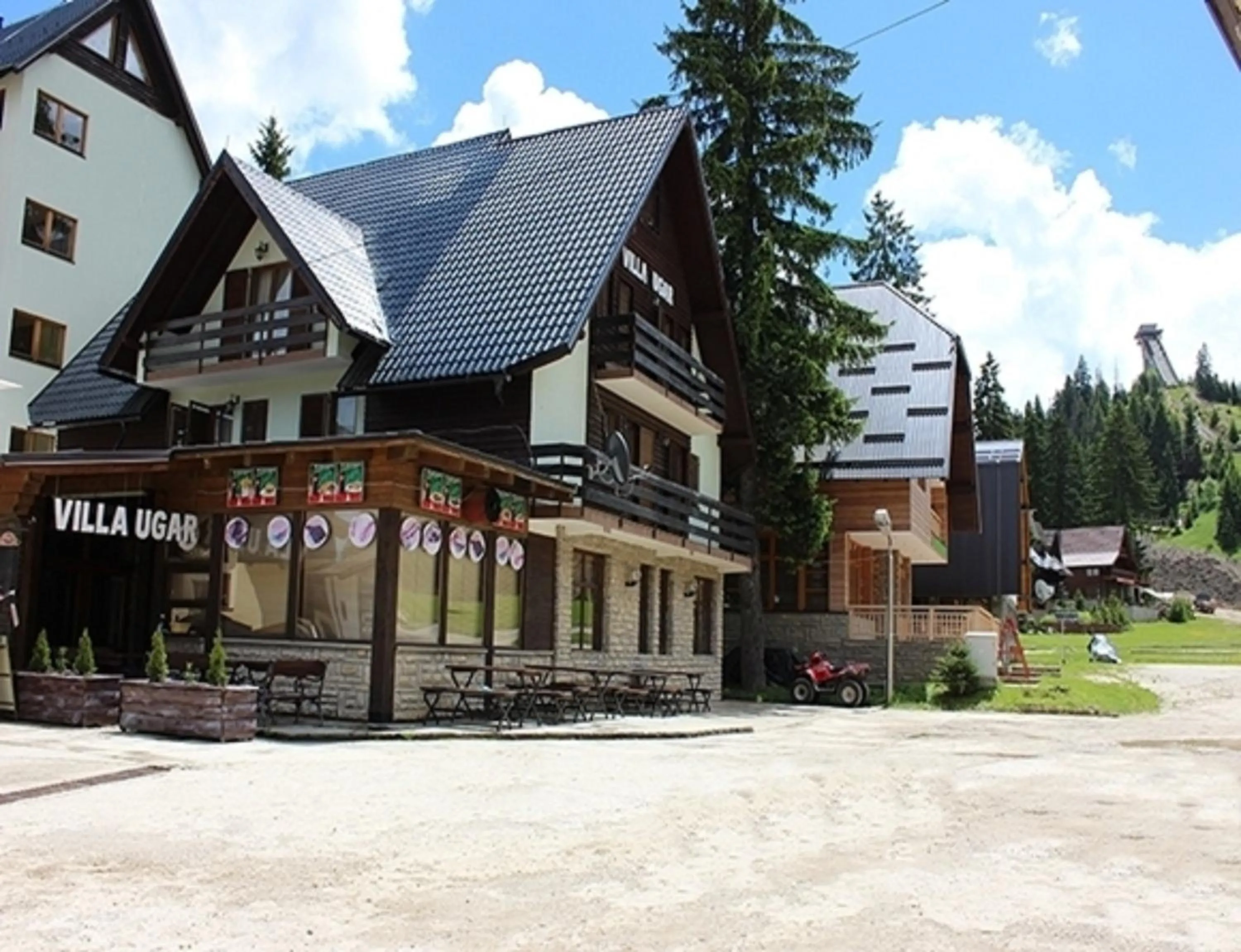 Property building in Hotel Villa Ugar Vlašić