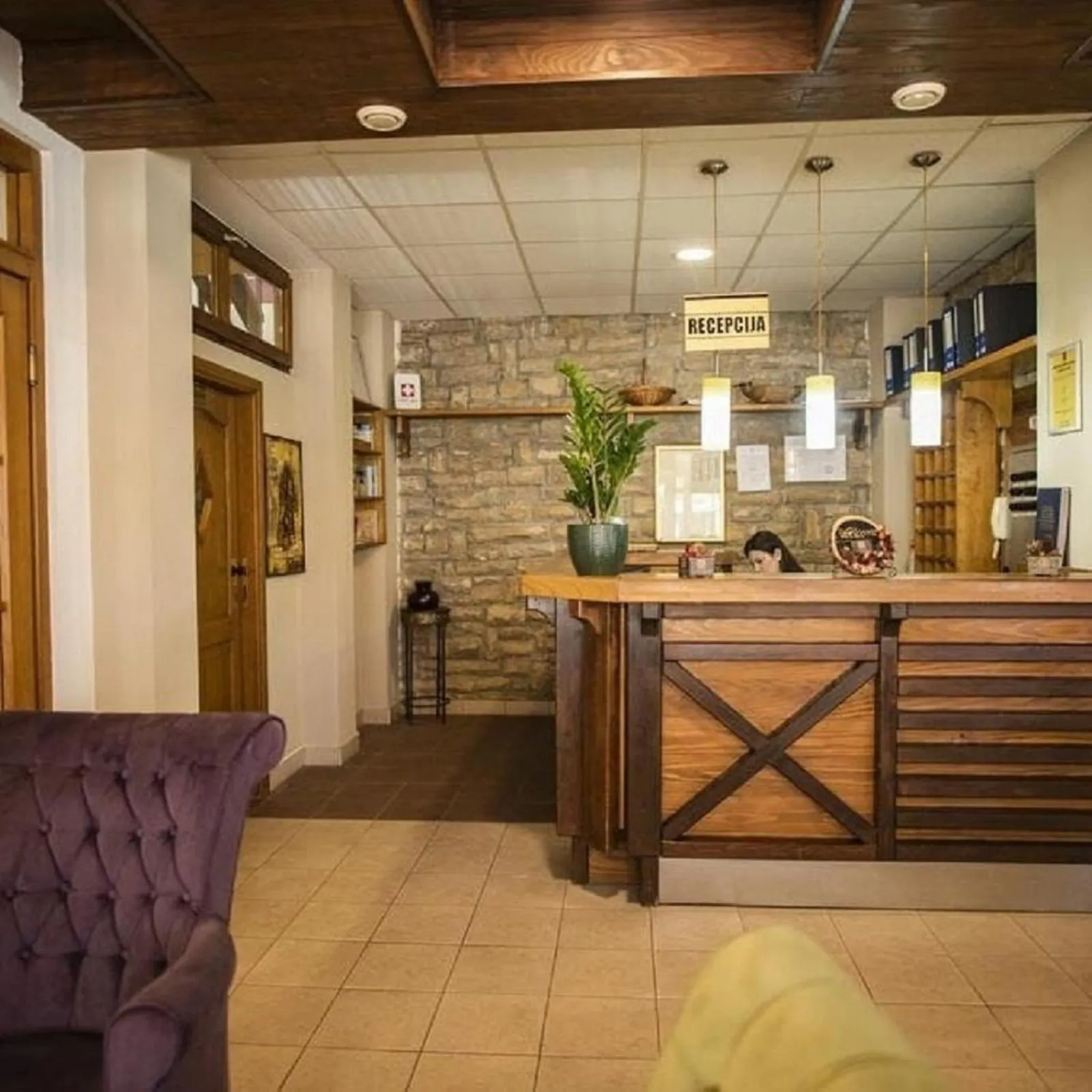Lobby or reception in Hotel Villa Ugar Vlašić