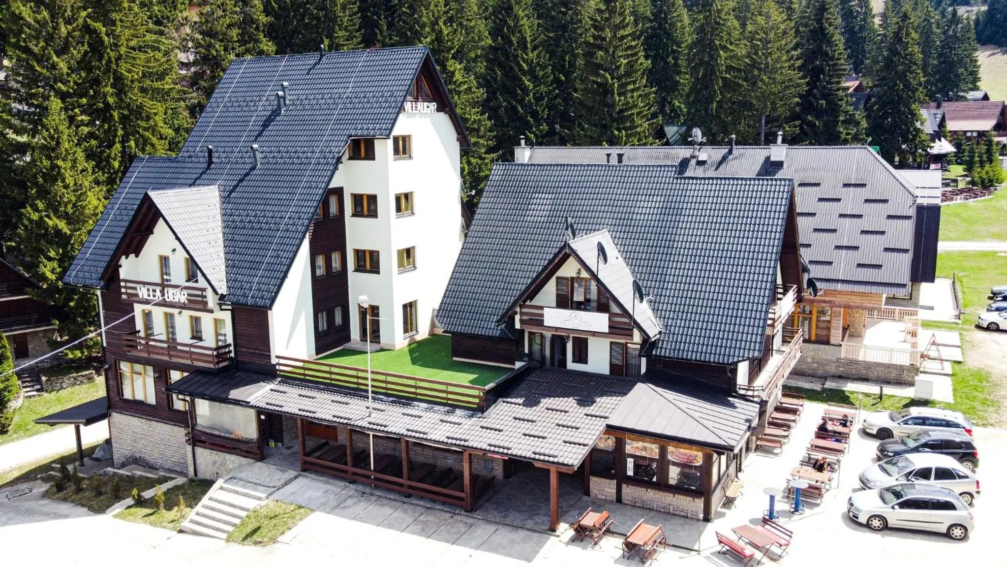 Property building in Hotel Villa Ugar Vlašić