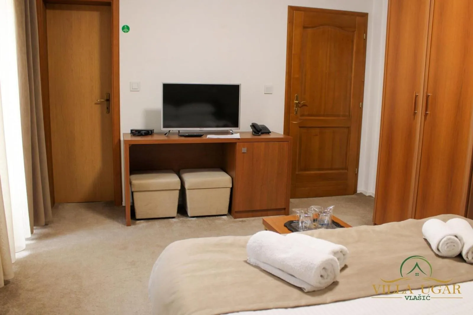 TV and multimedia, Bed in Hotel Villa Ugar Vlašić