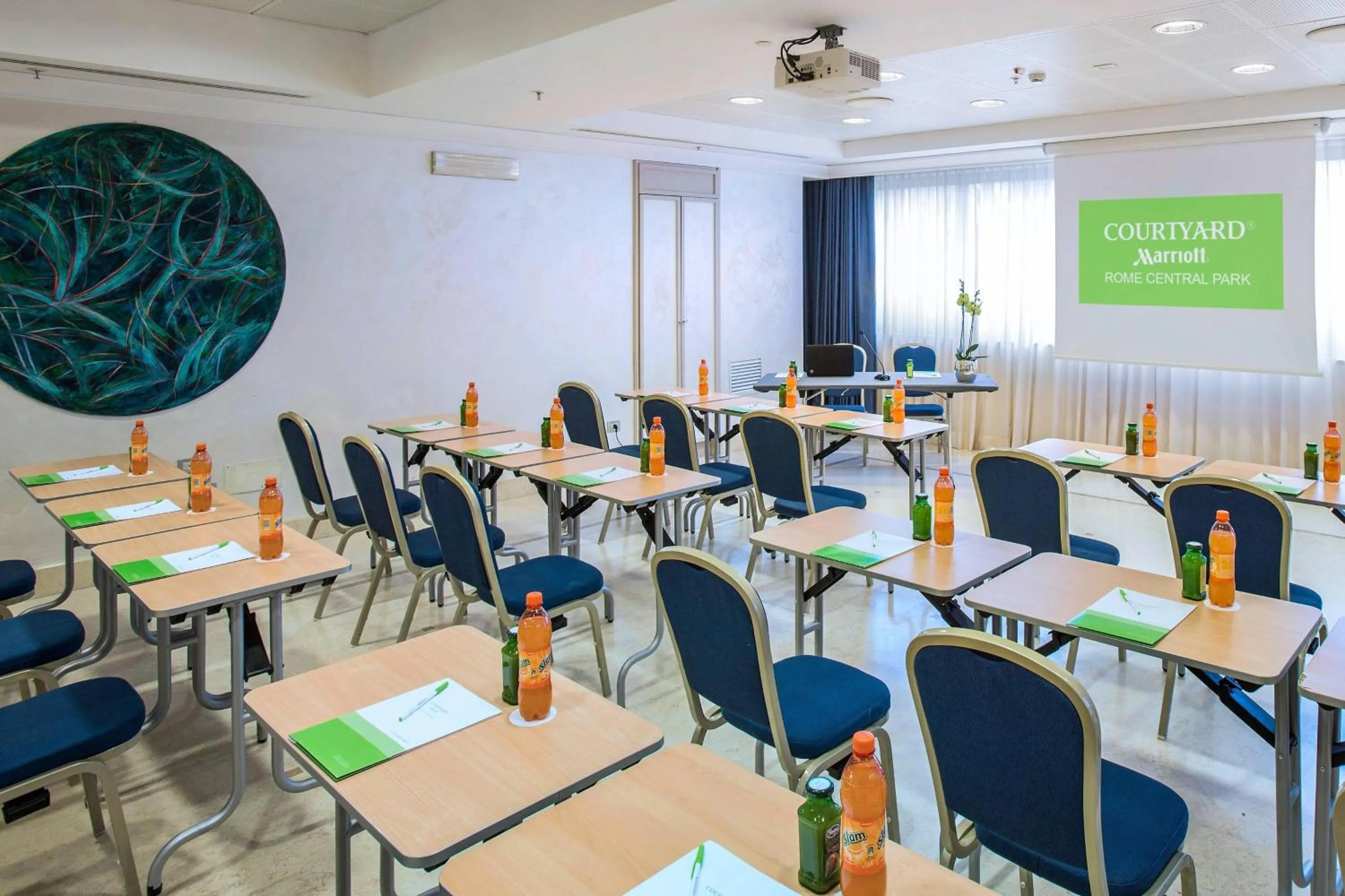 Meeting/conference room in Courtyard by Marriott Rome Central Park