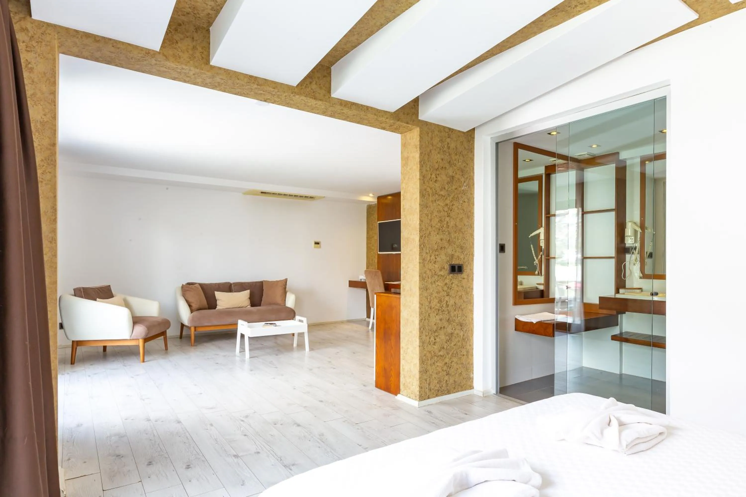 Bed in Rhapsody Hotel & Spa Kalkan