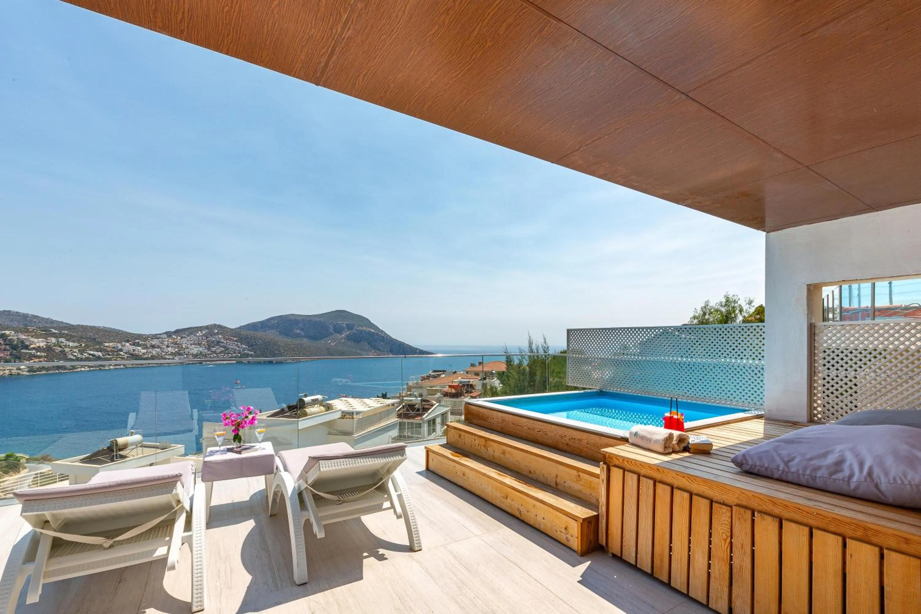 Balcony/Terrace in Rhapsody Hotel & Spa Kalkan