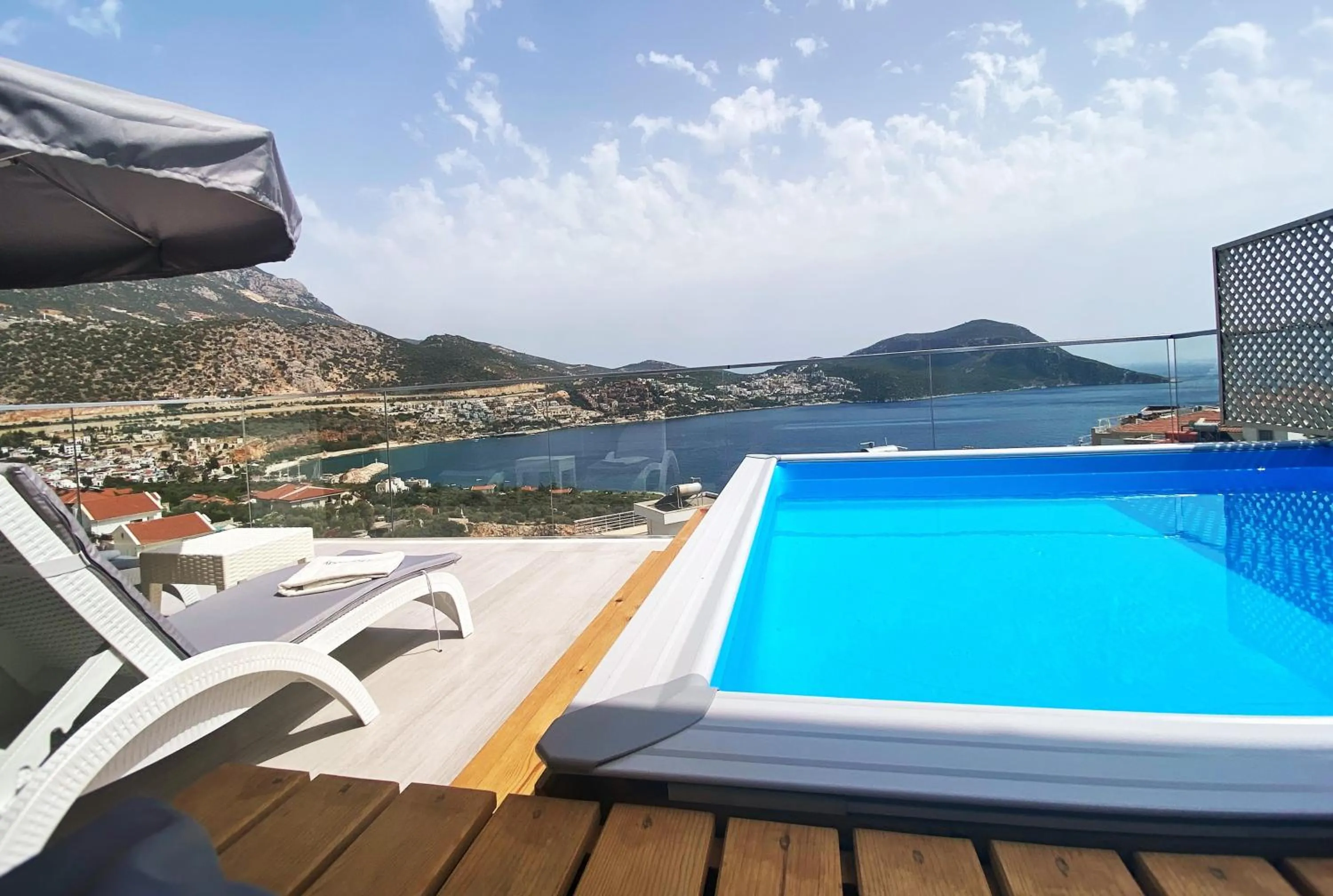 Mountain view in Rhapsody Hotel & Spa Kalkan