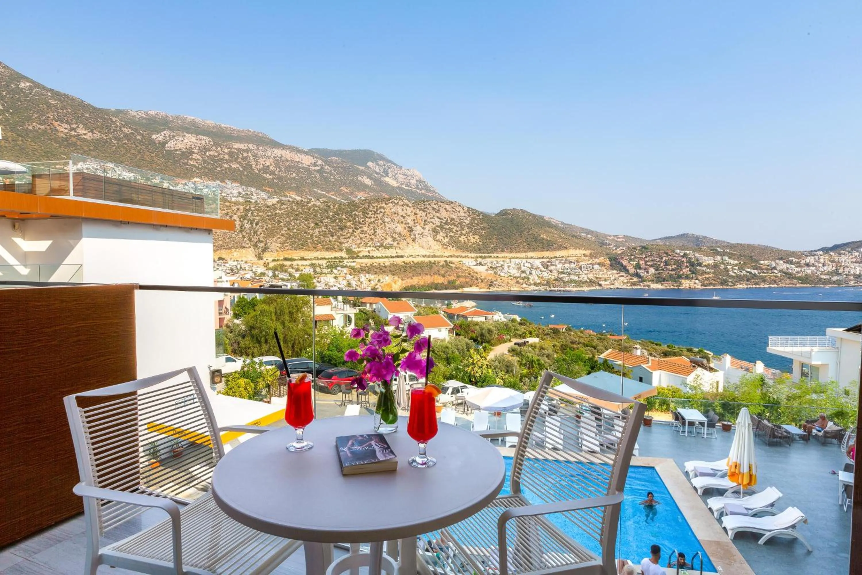Balcony/Terrace in Rhapsody Hotel & Spa Kalkan