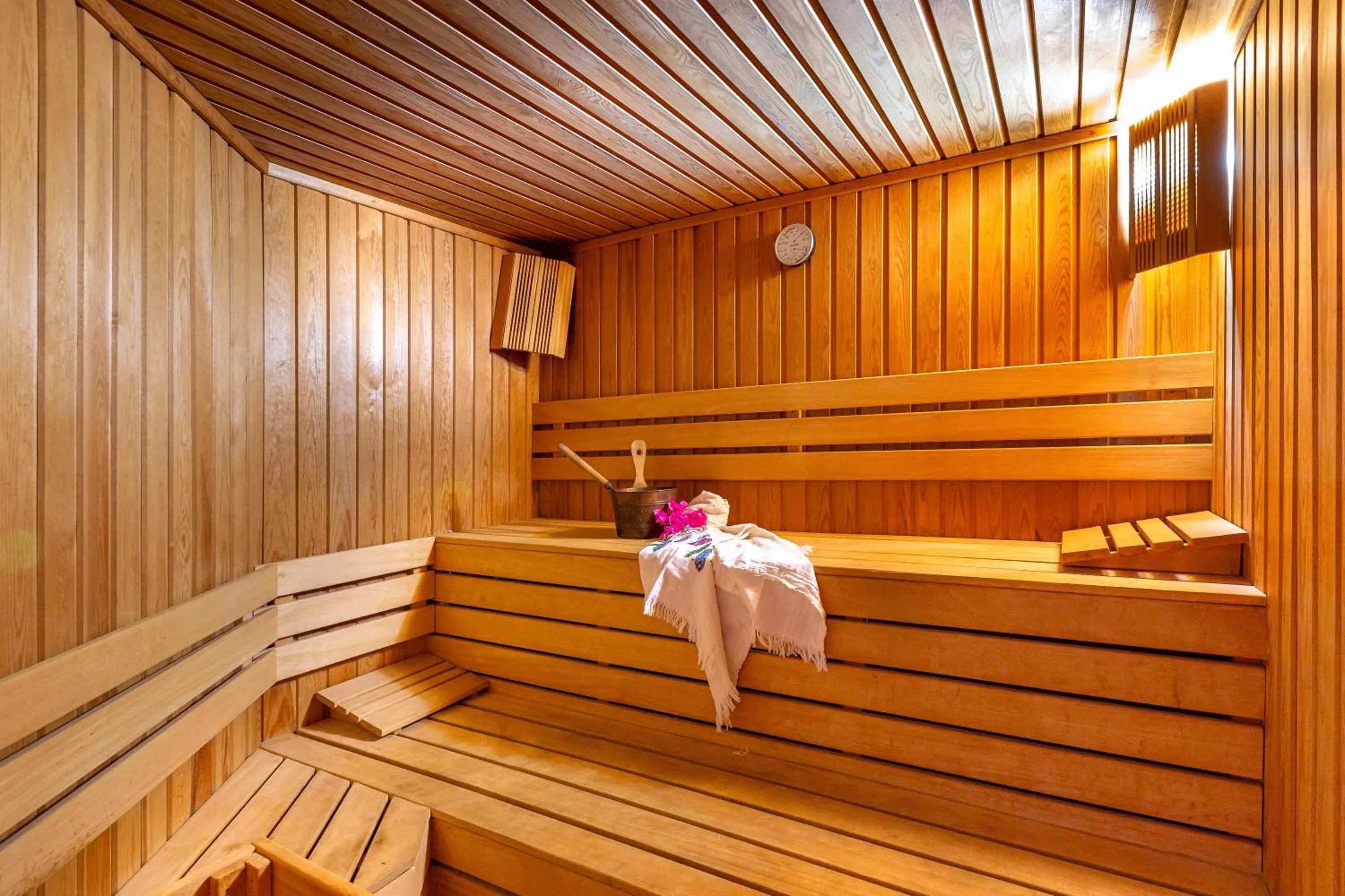 Sauna in Rhapsody Hotel & Spa Kalkan