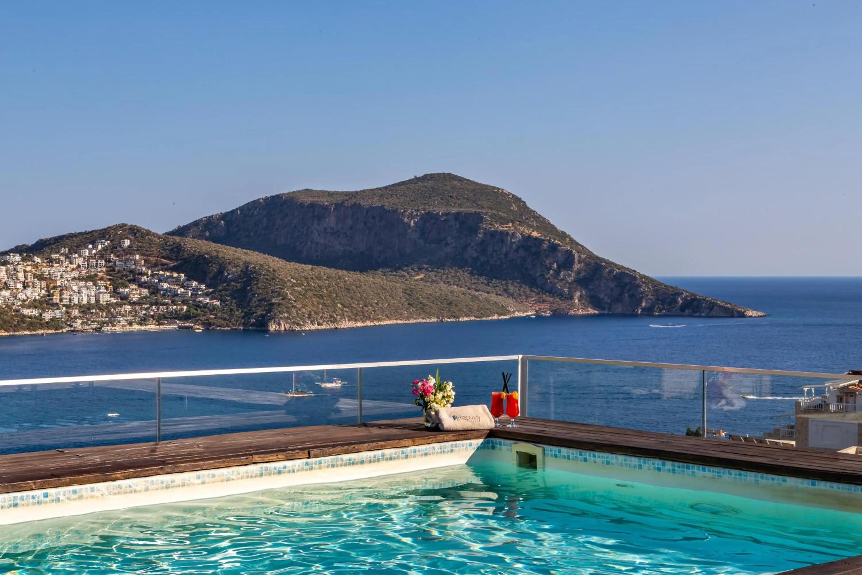 Mountain view in Rhapsody Hotel & Spa Kalkan