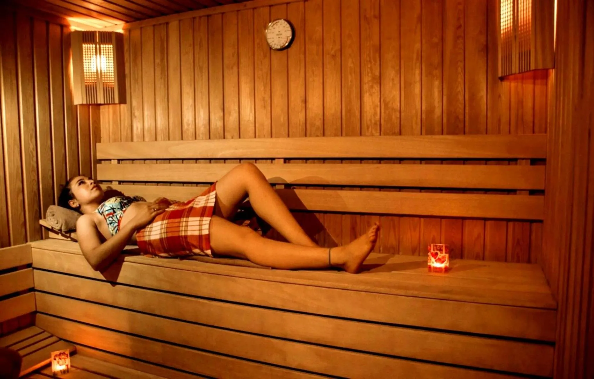 Sauna in Rhapsody Hotel & Spa Kalkan