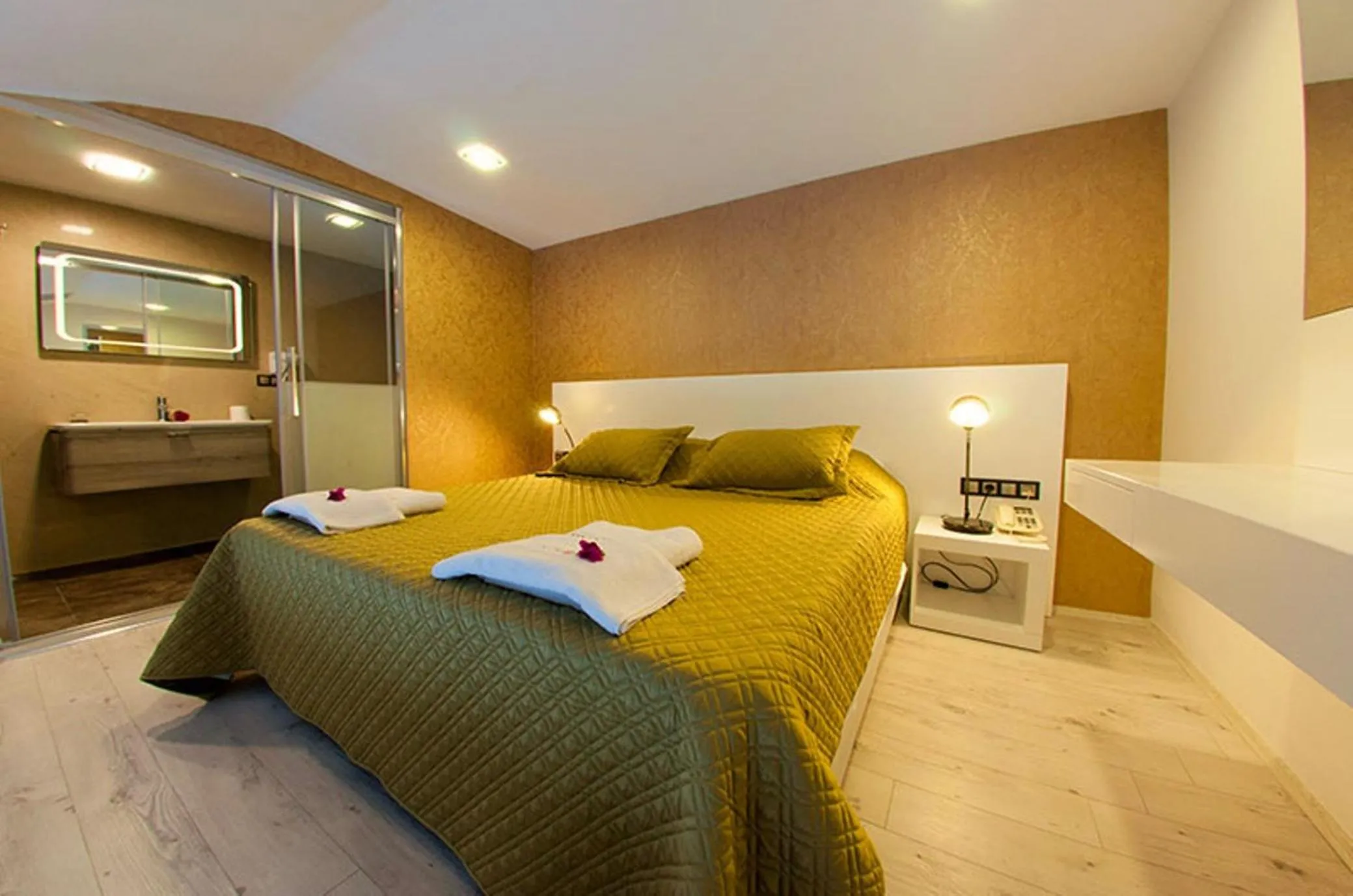 Bedroom, Bed in Rhapsody Hotel & Spa Kalkan