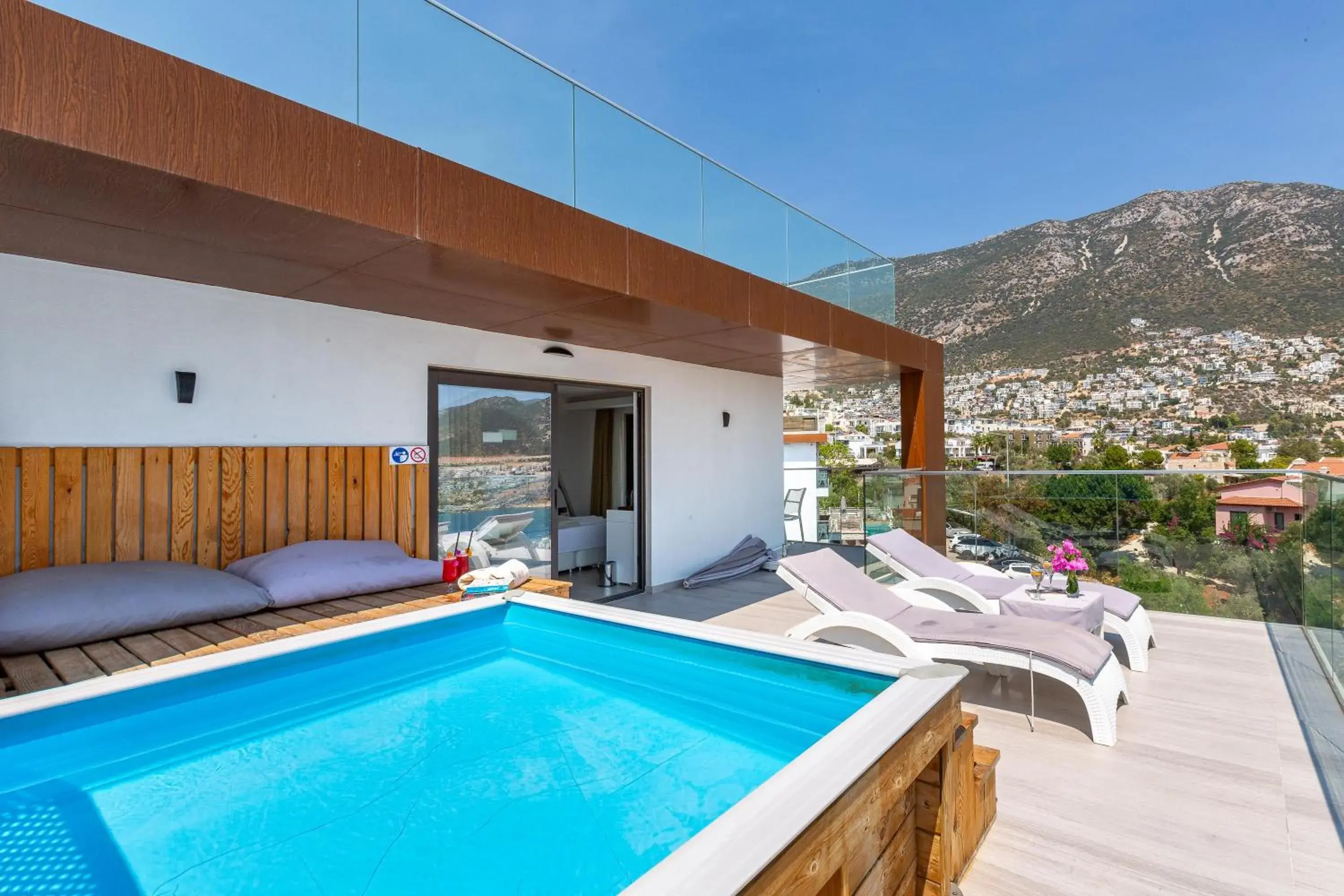 Junior Suite with Private Pool in Rhapsody Hotel & Spa Kalkan Junior Suite with Private Pool in Rhapsody Hotel & Spa Kalkan