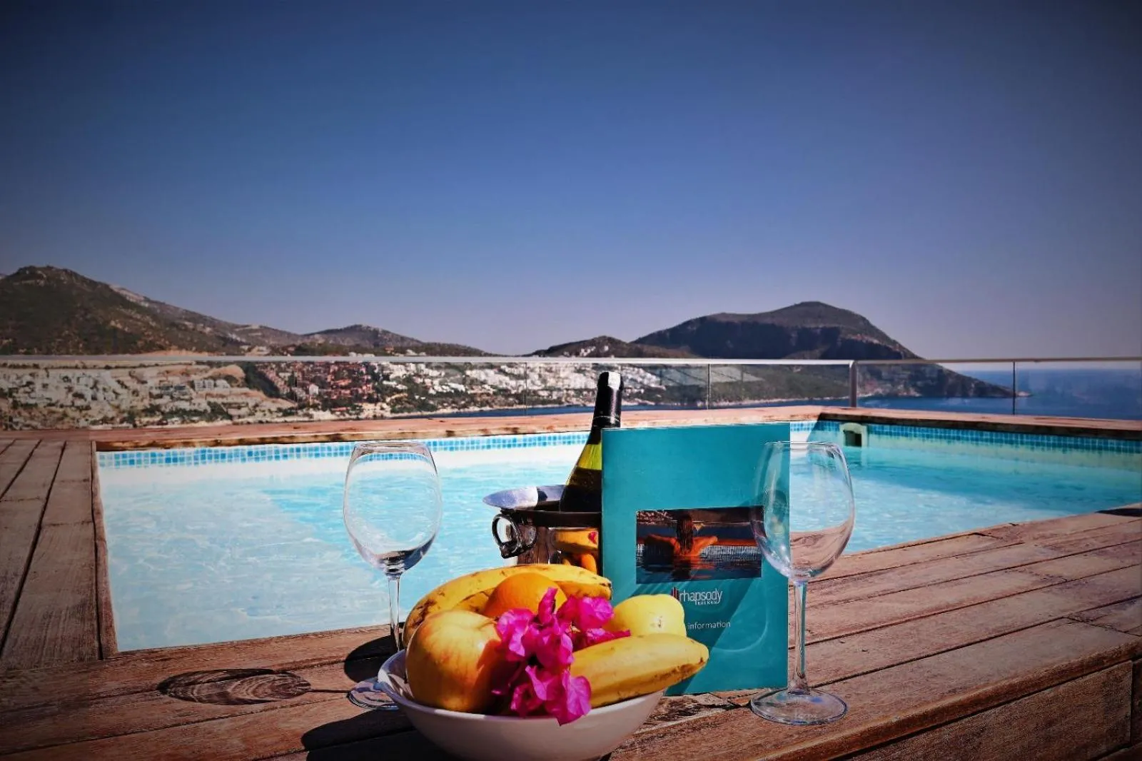Mountain view in Rhapsody Hotel & Spa Kalkan