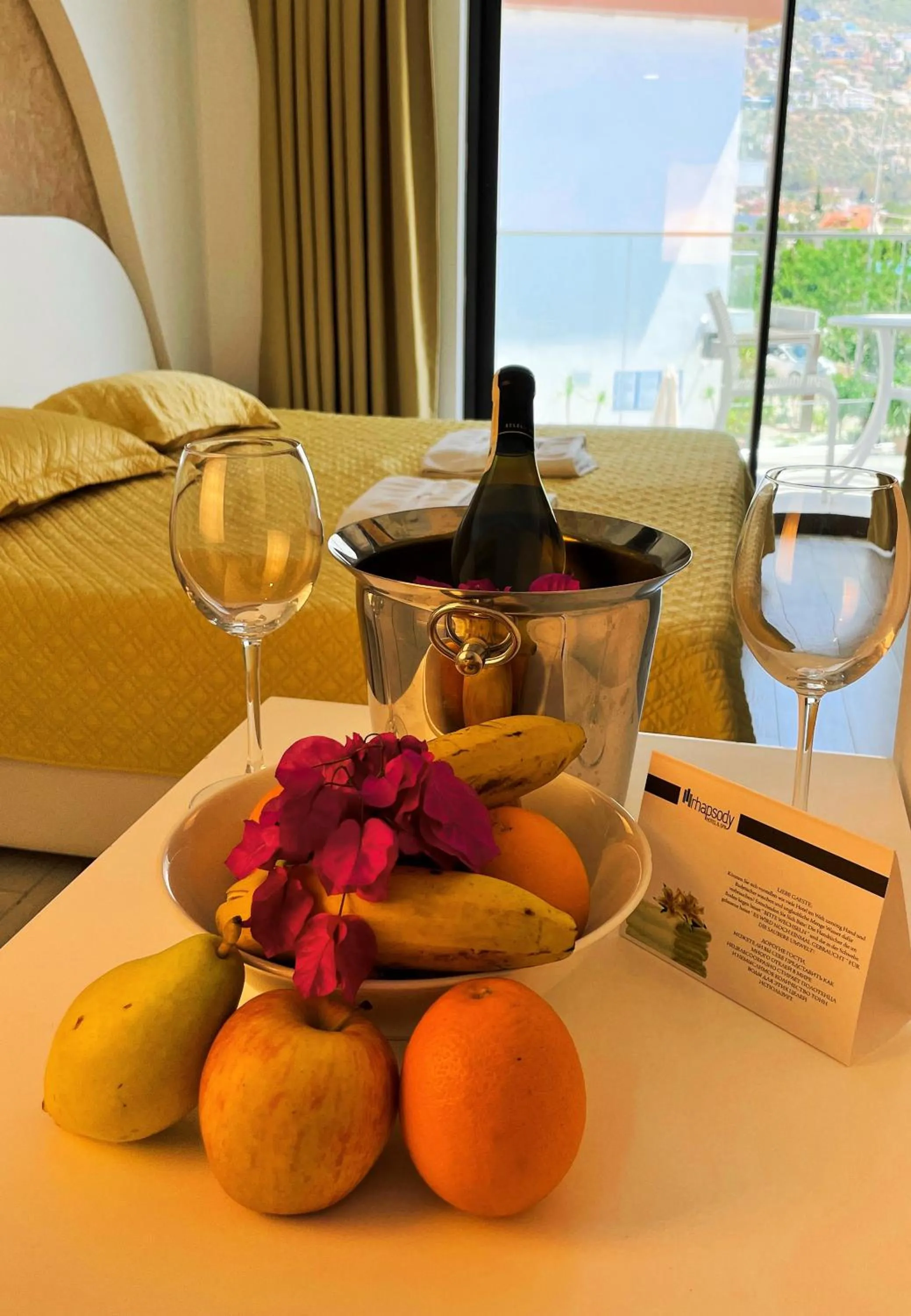 Food and drinks in Rhapsody Hotel & Spa Kalkan