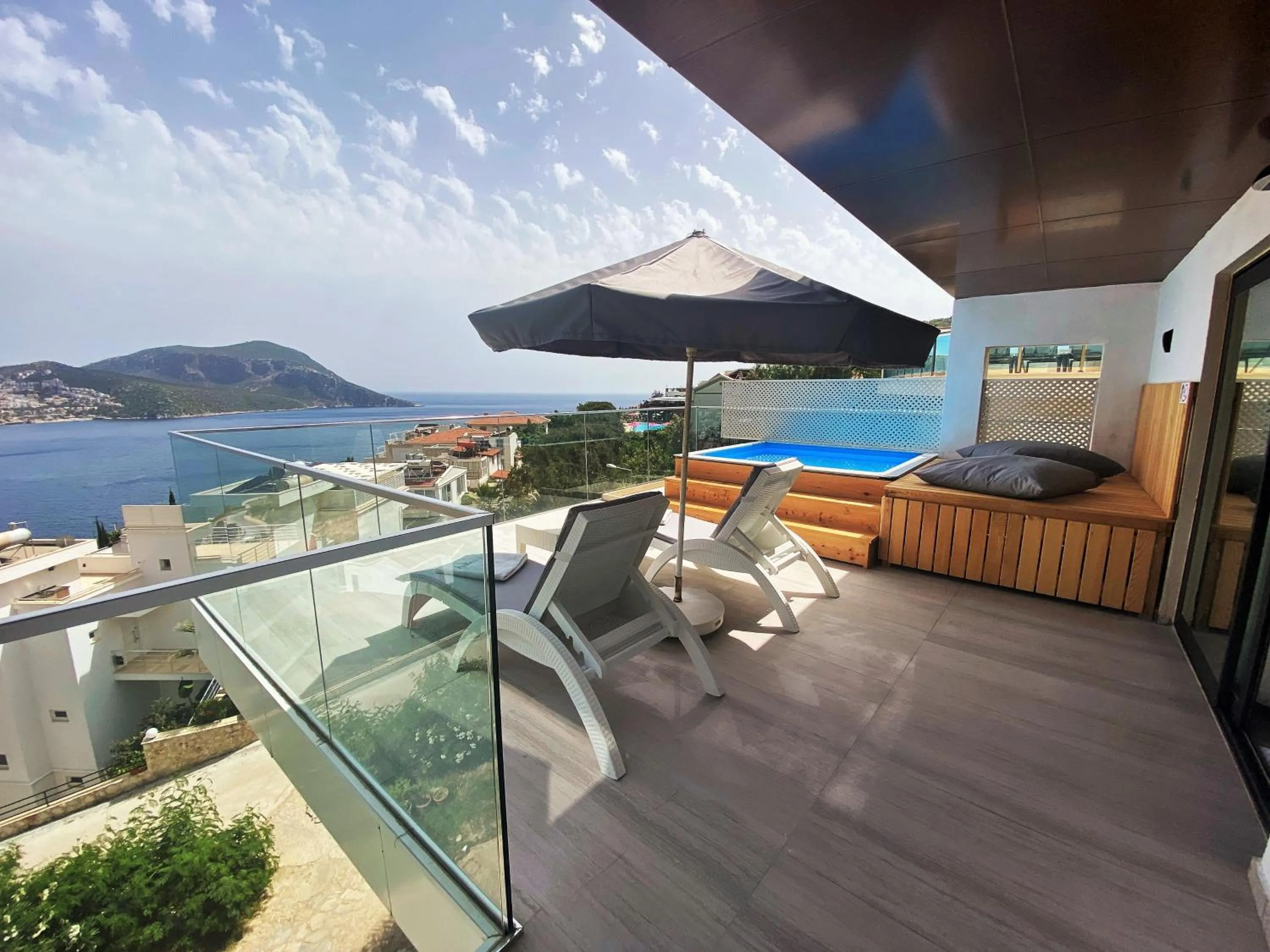 Balcony/Terrace in Rhapsody Hotel & Spa Kalkan