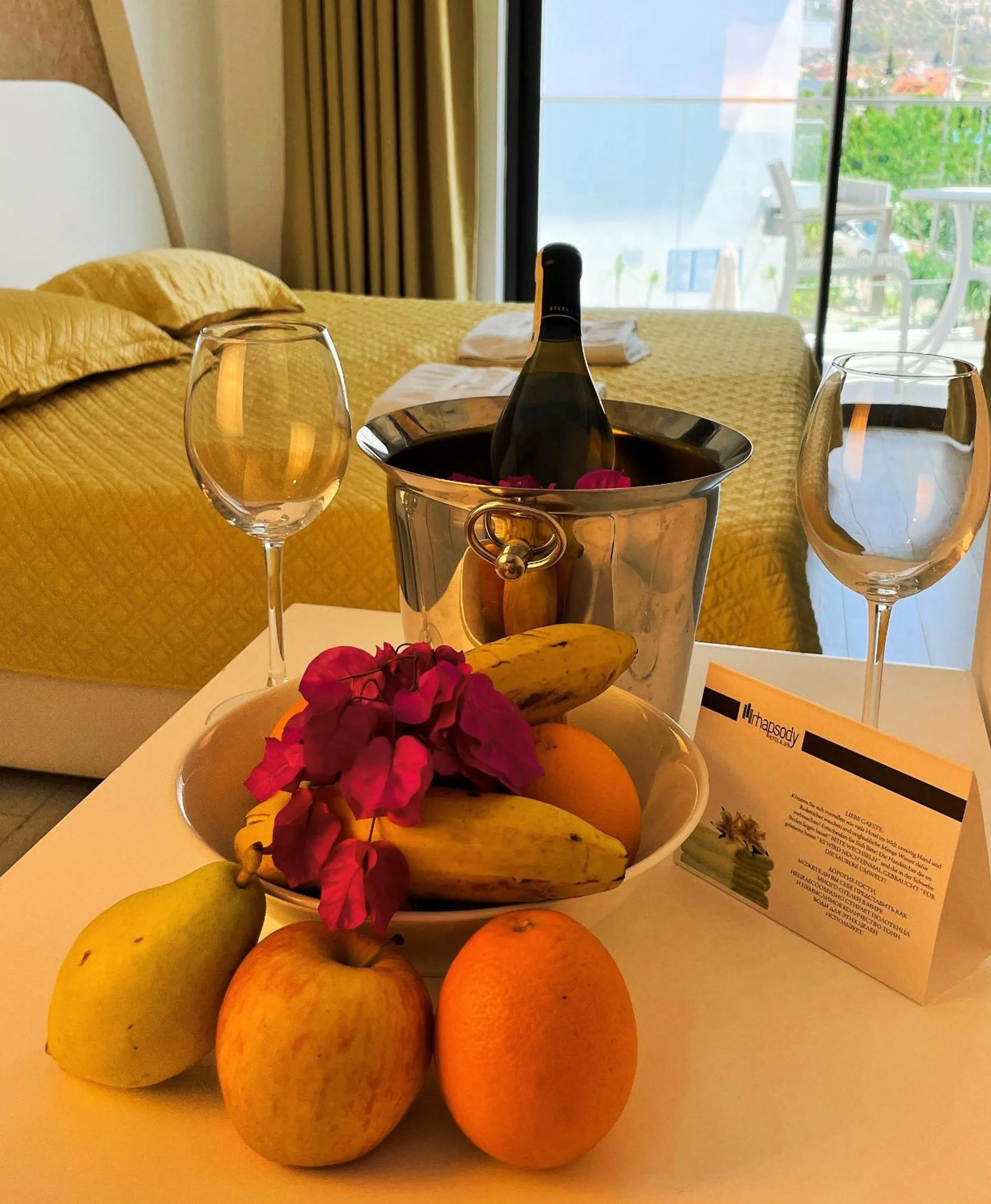 Food and drinks in Rhapsody Hotel & Spa Kalkan