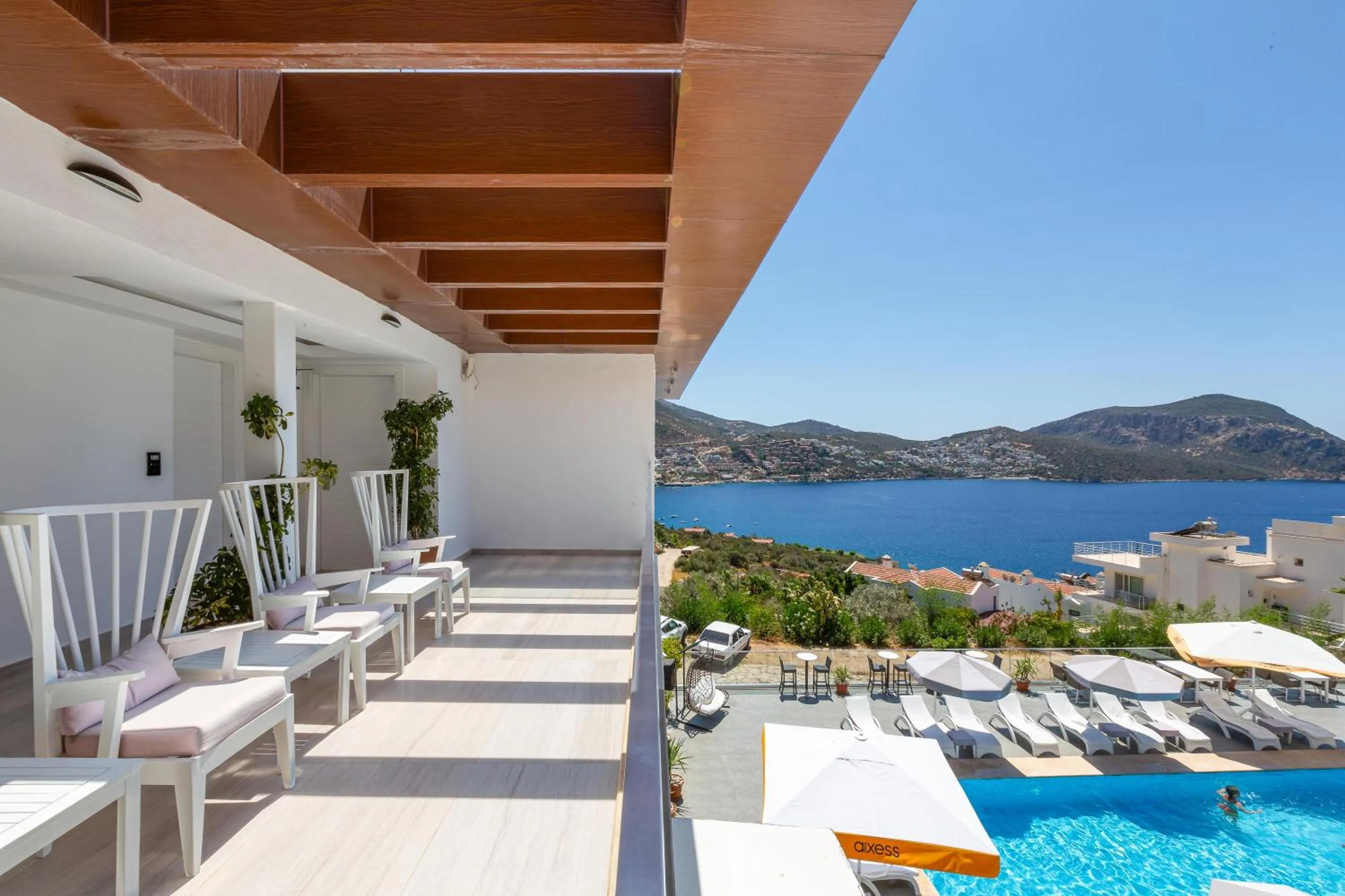 Balcony/Terrace in Rhapsody Hotel & Spa Kalkan