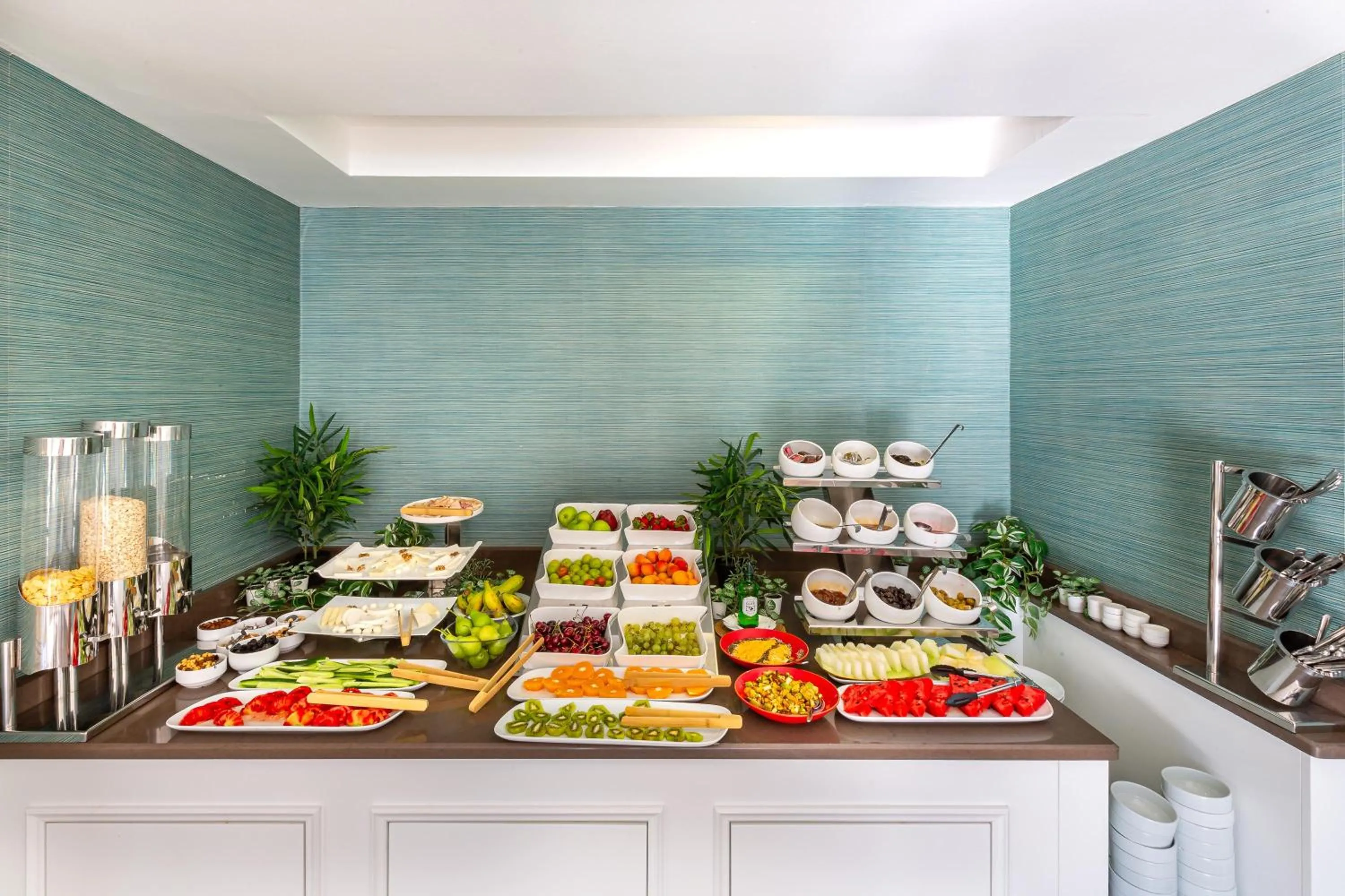 Buffet breakfast in Rhapsody Hotel & Spa Kalkan
