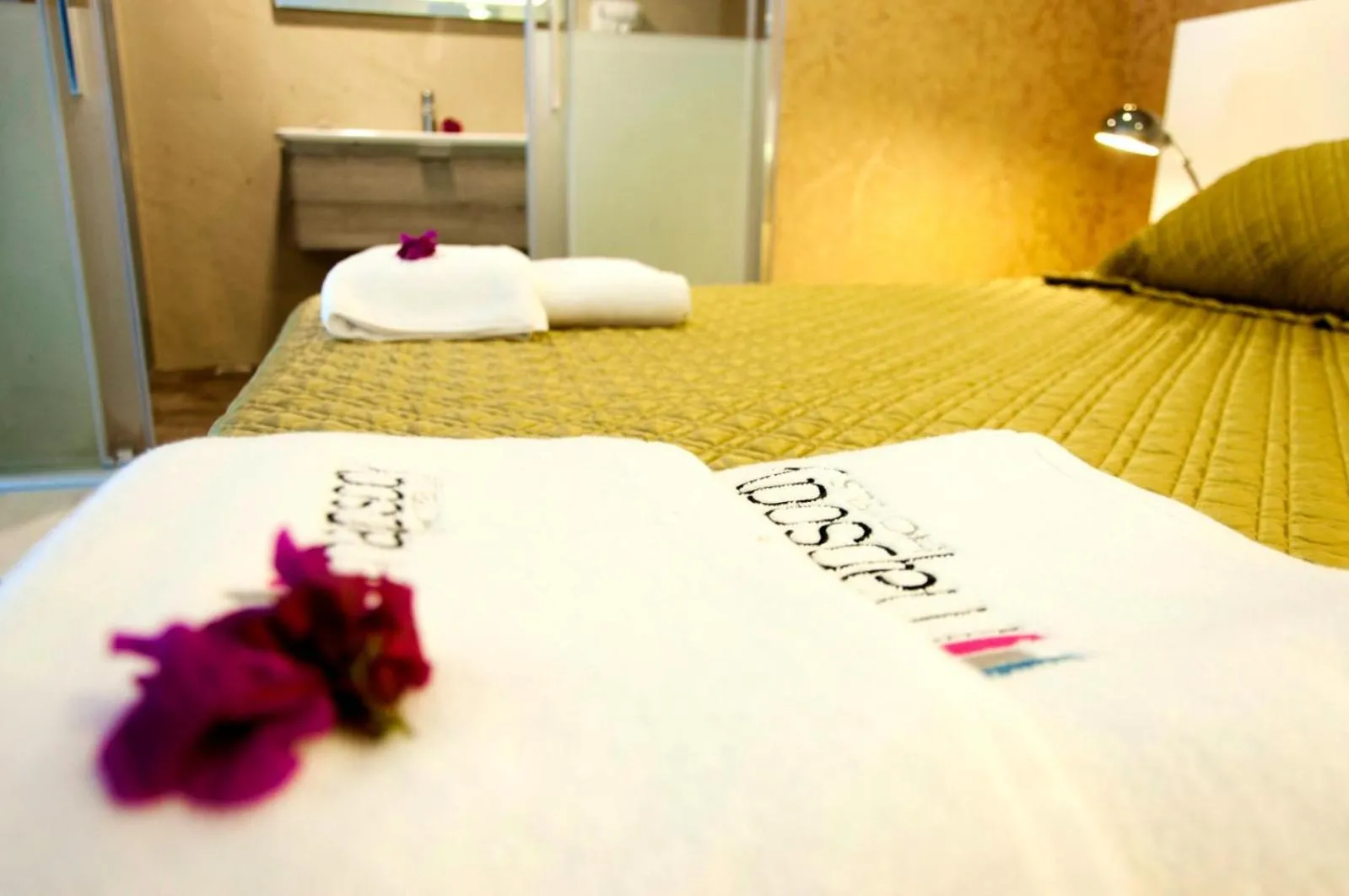 Bed in Rhapsody Hotel & Spa Kalkan