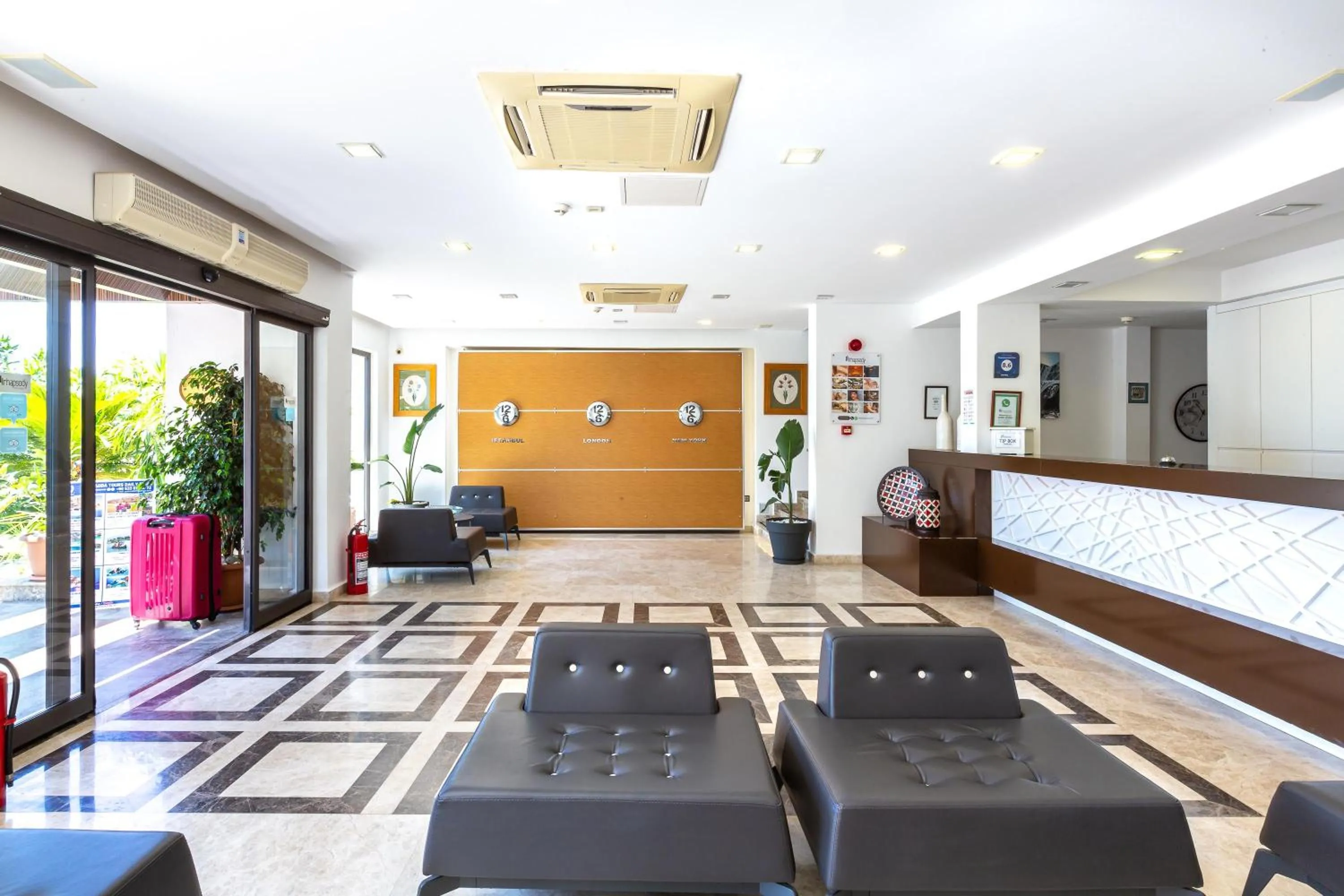 Lobby or reception in Rhapsody Hotel & Spa Kalkan