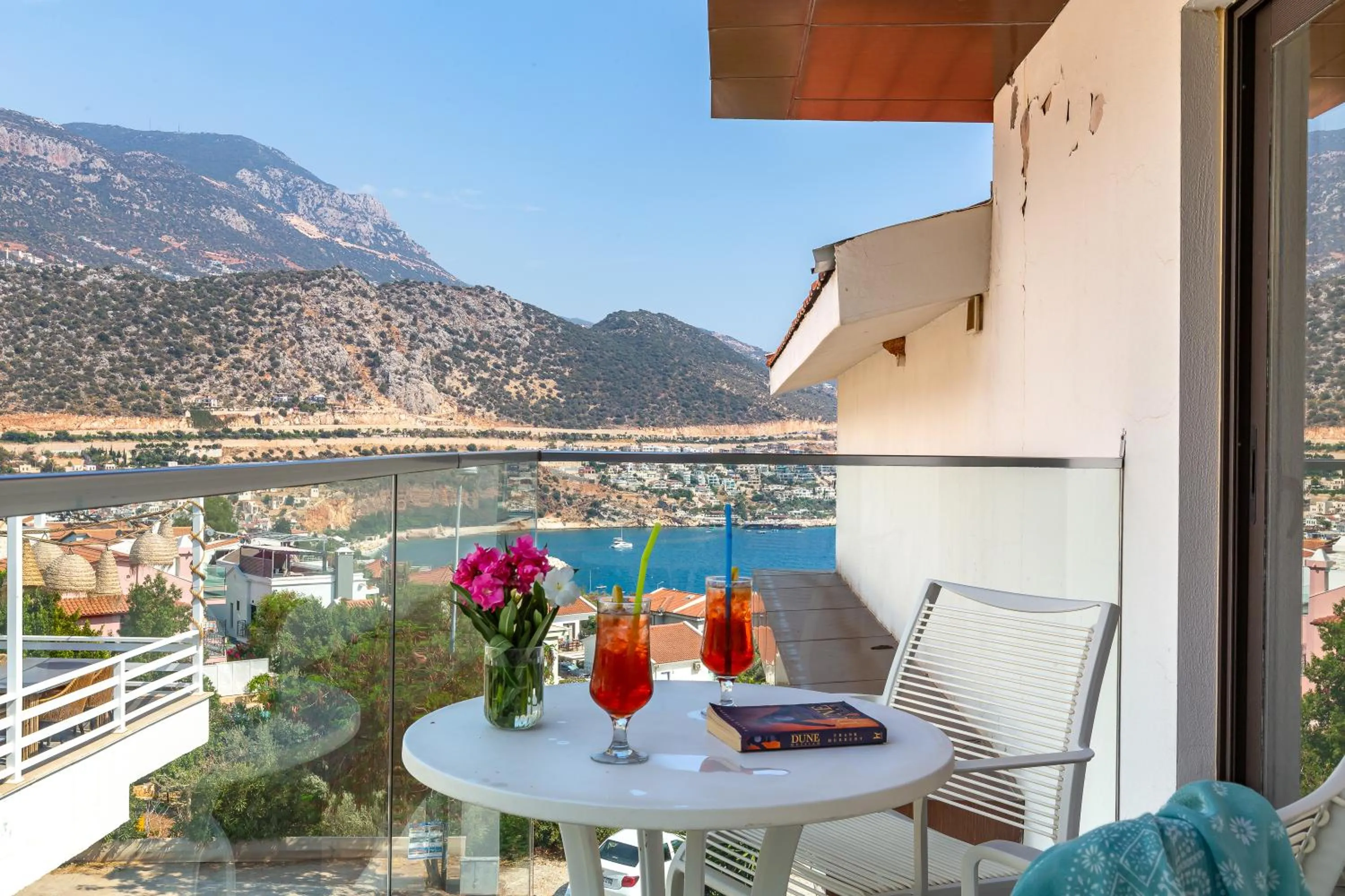 Patio in Rhapsody Hotel & Spa Kalkan