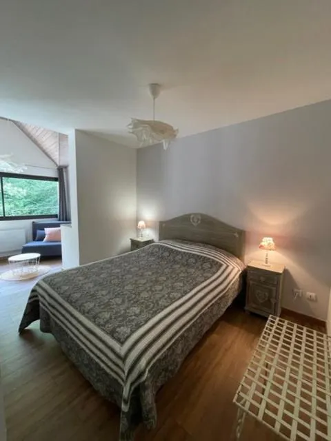 Bed in L'AUBERGE DE LA GOUTILLE