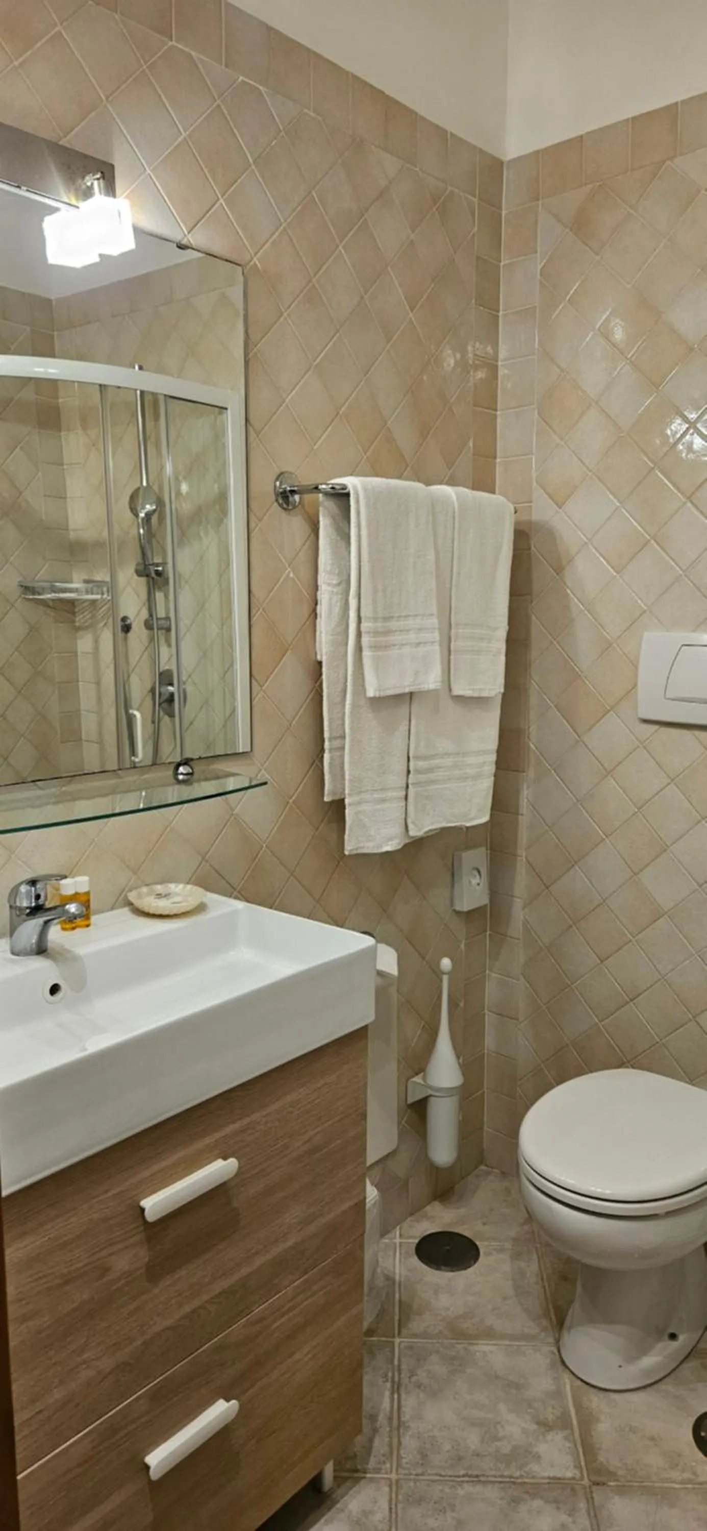 Bathroom in Hotel Cristina