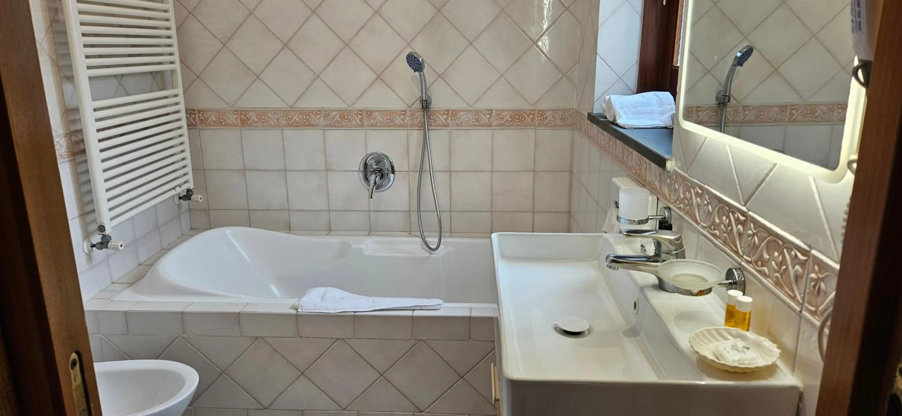 Bathroom in Hotel Cristina