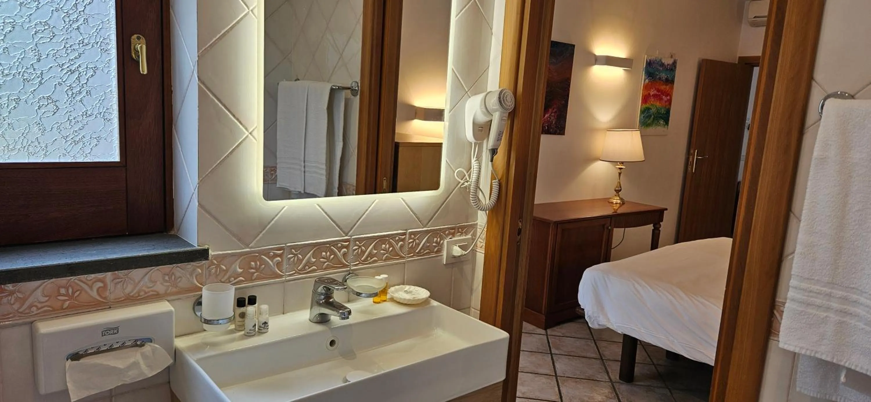 Bathroom in Hotel Cristina