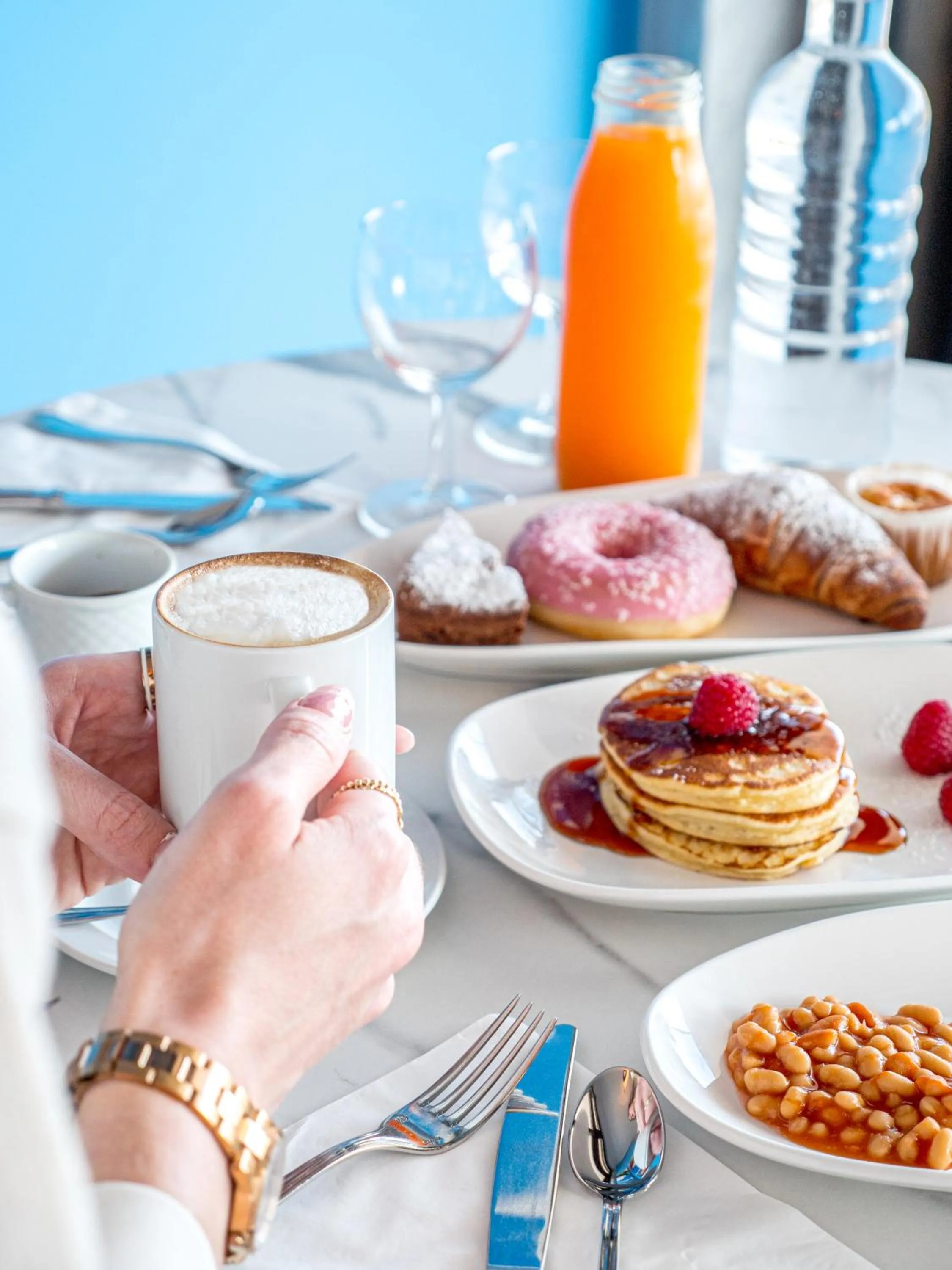 Breakfast in Hotel Cristina