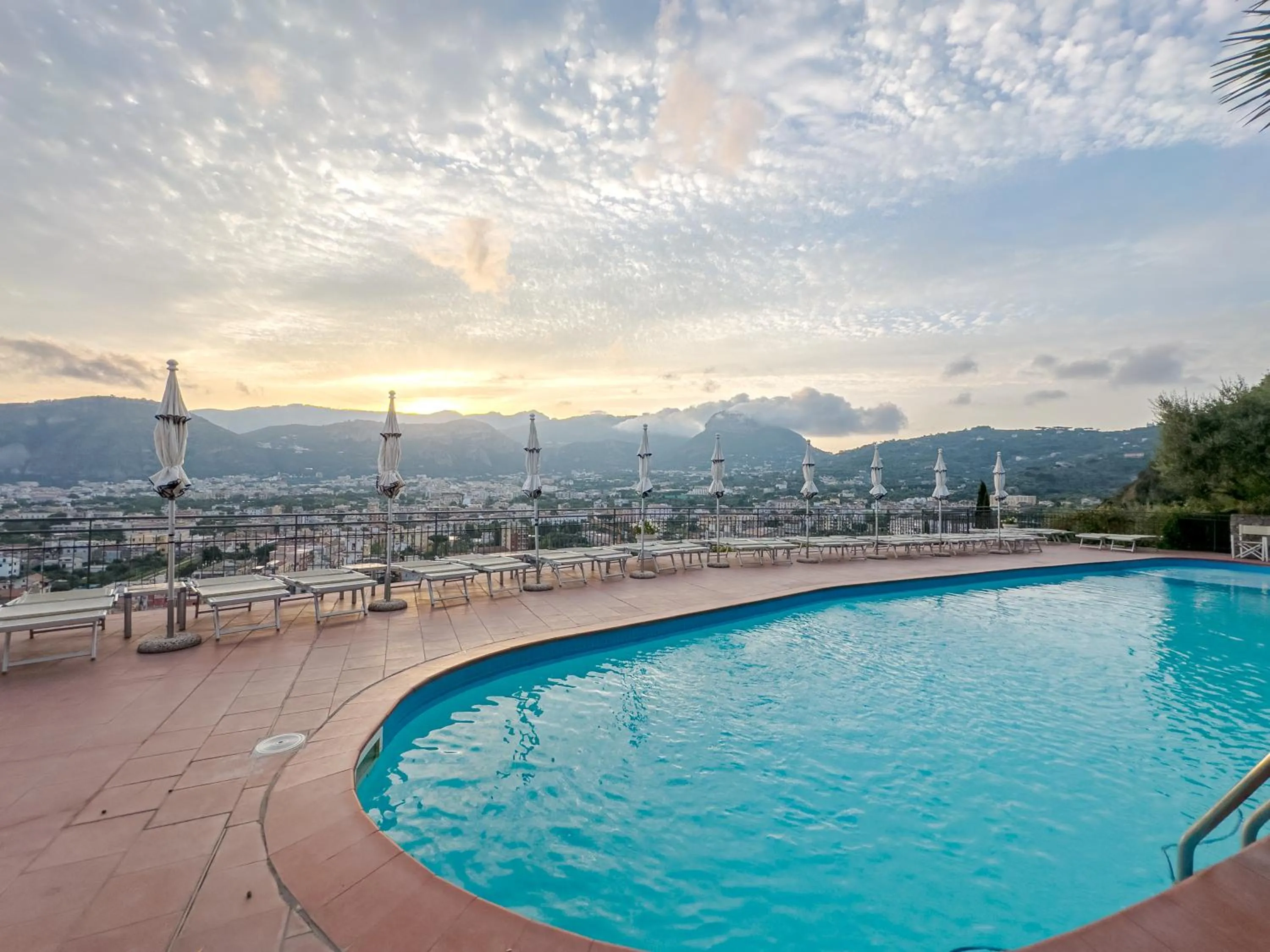 Swimming pool in Hotel Cristina