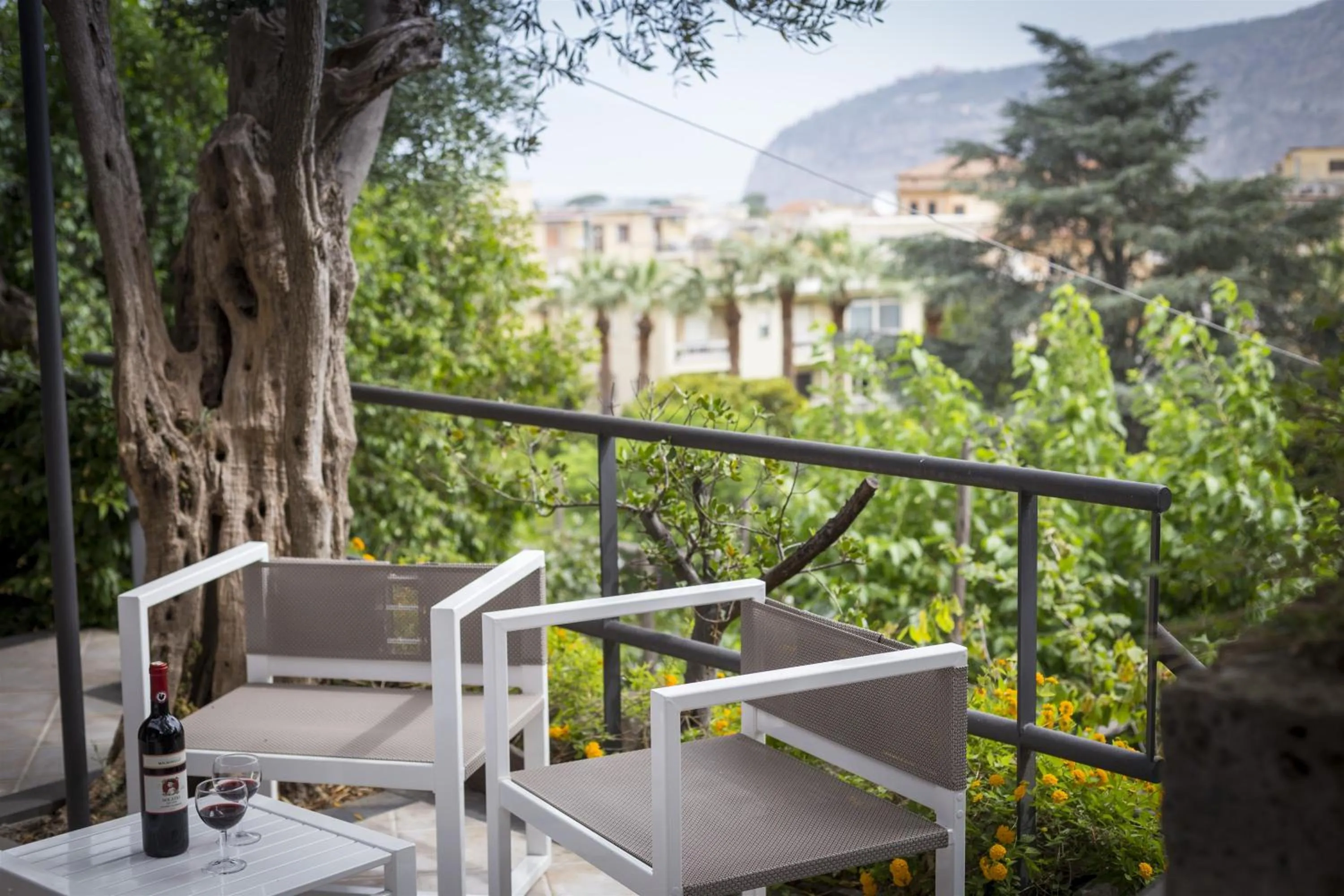 Balcony/Terrace in Hotel Cristina