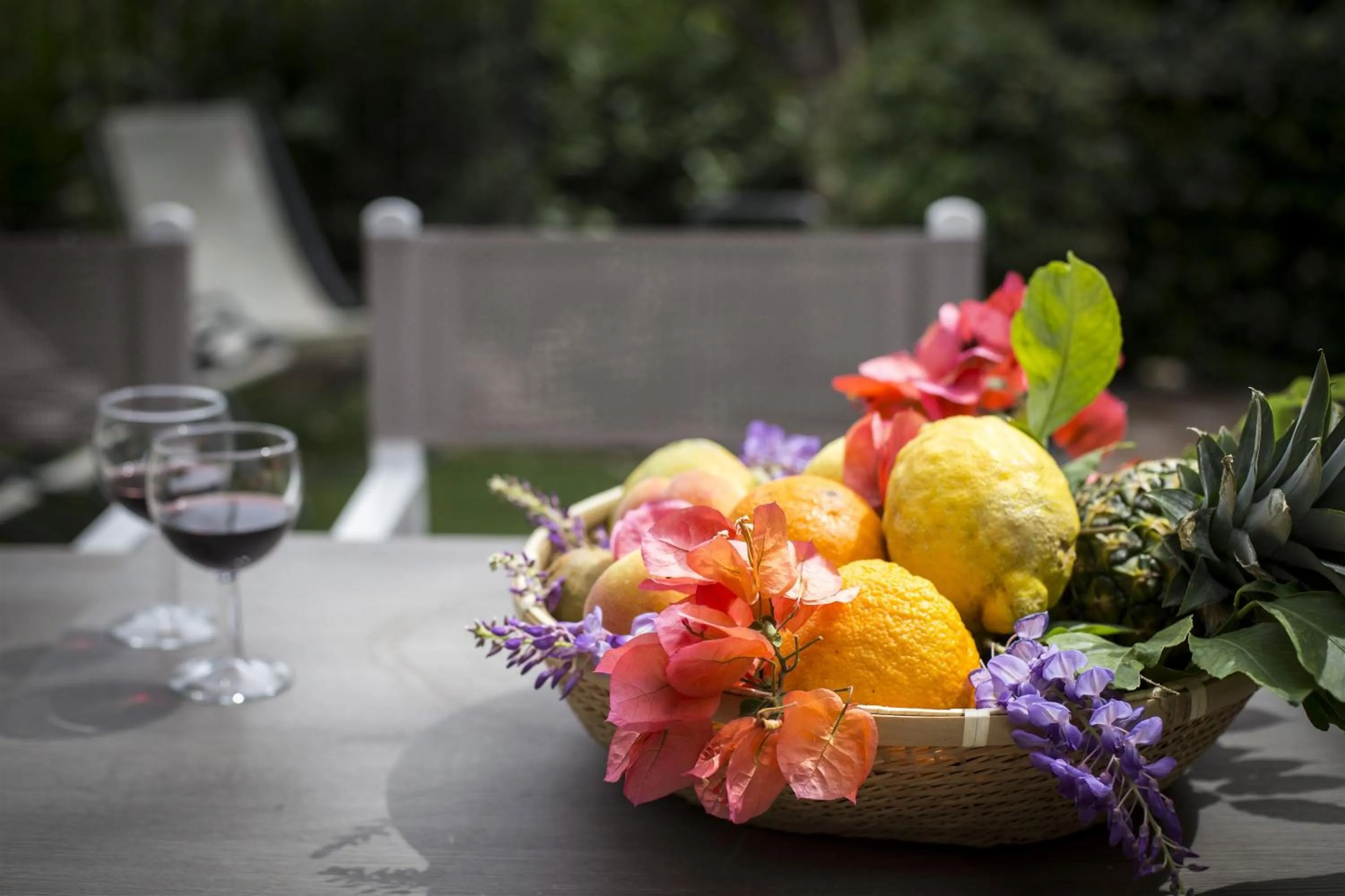 Decorative detail in Hotel Cristina