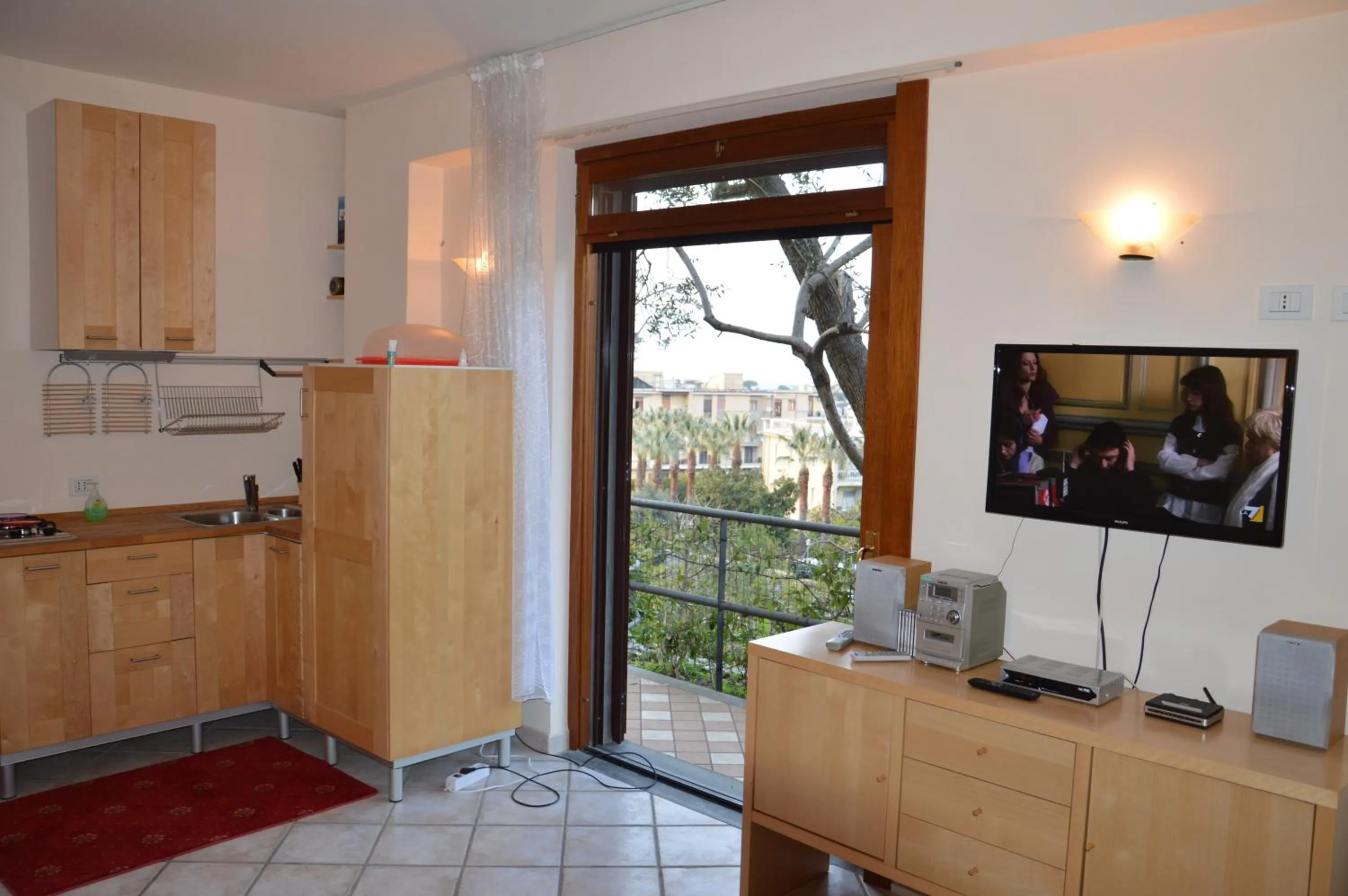 Kitchen or kitchenette in Hotel Cristina