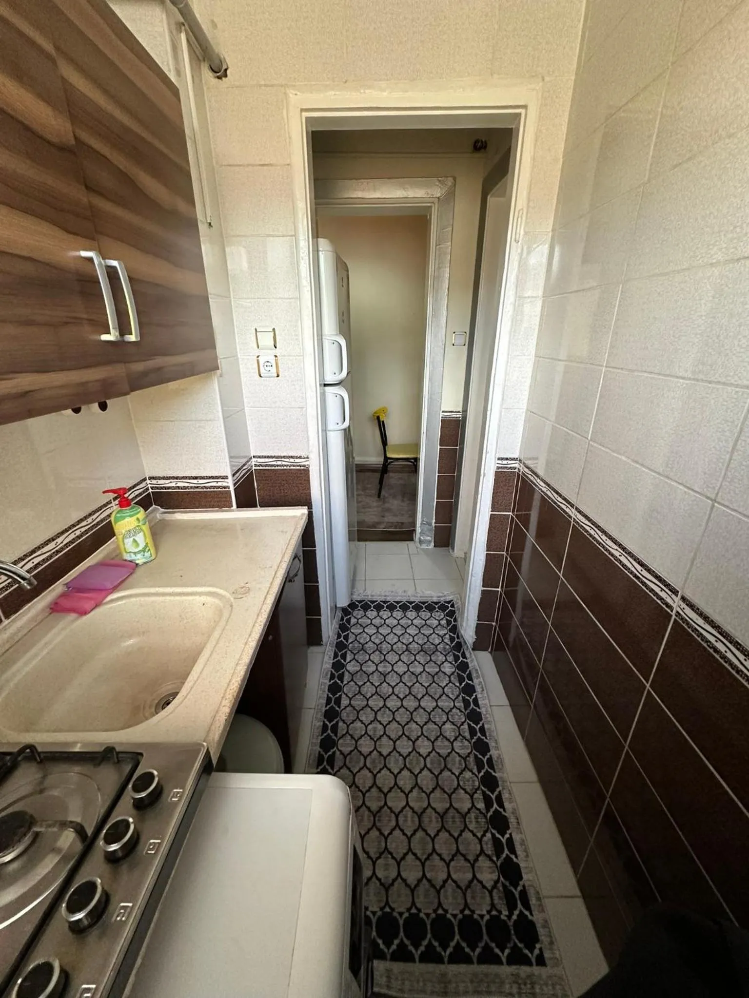 Kitchen or kitchenette in Apart La Mia