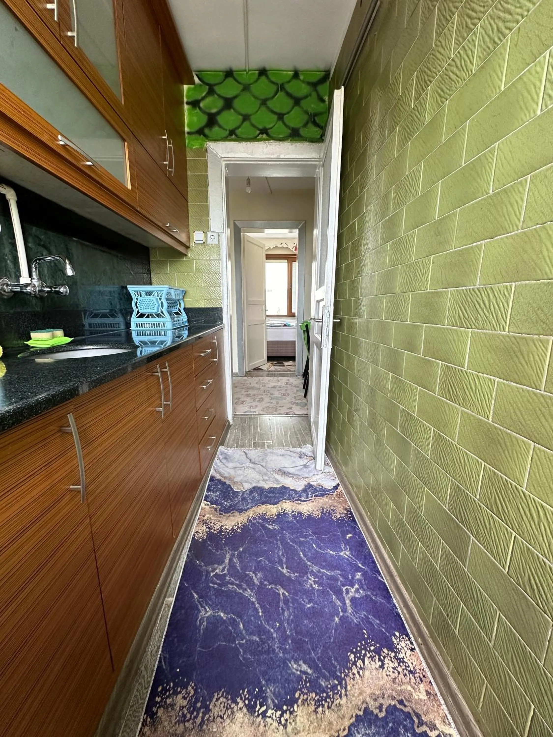 Kitchen or kitchenette in Apart La Mia