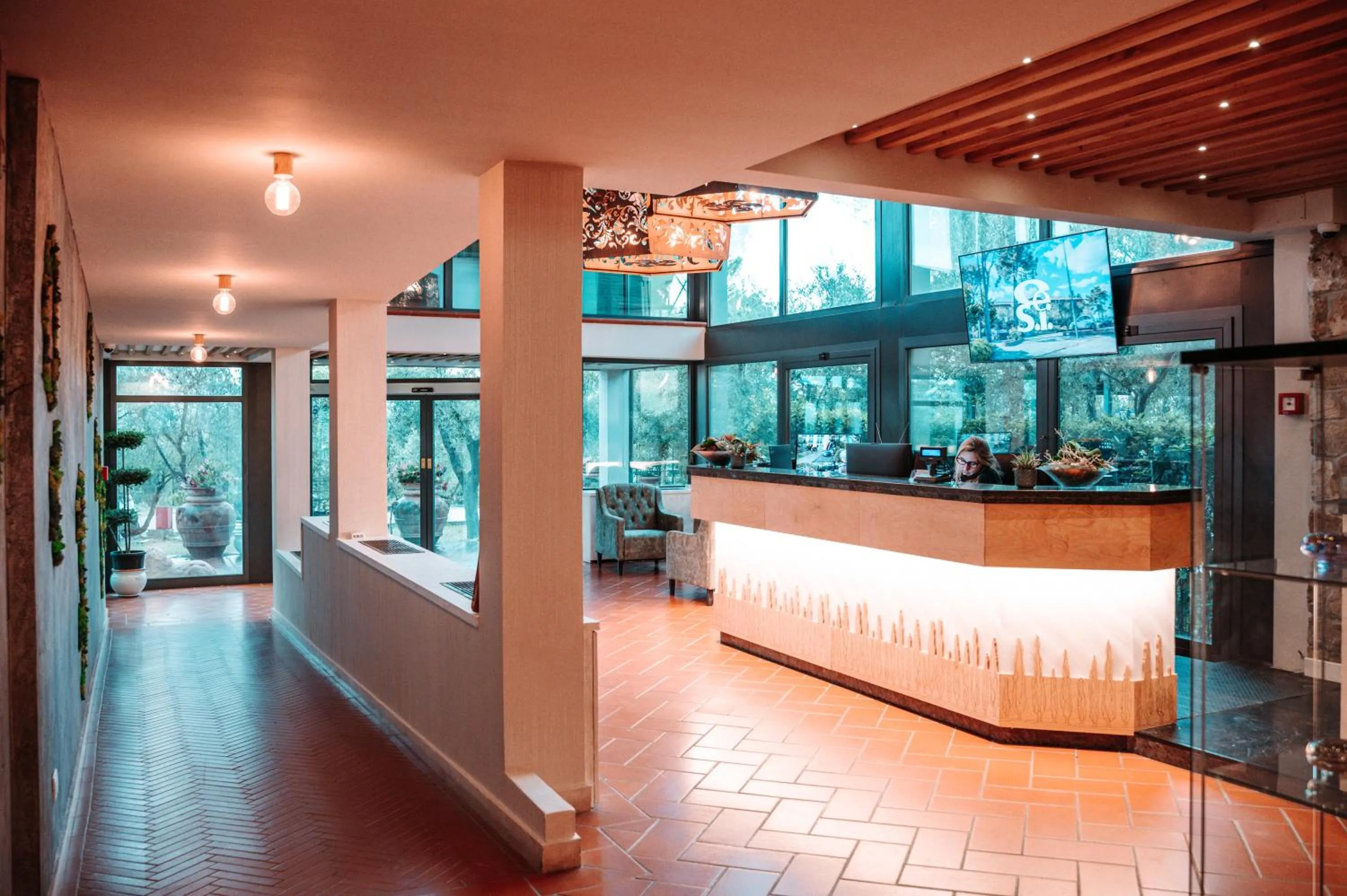 Lobby or reception in Villa Cesi Resort & Spa