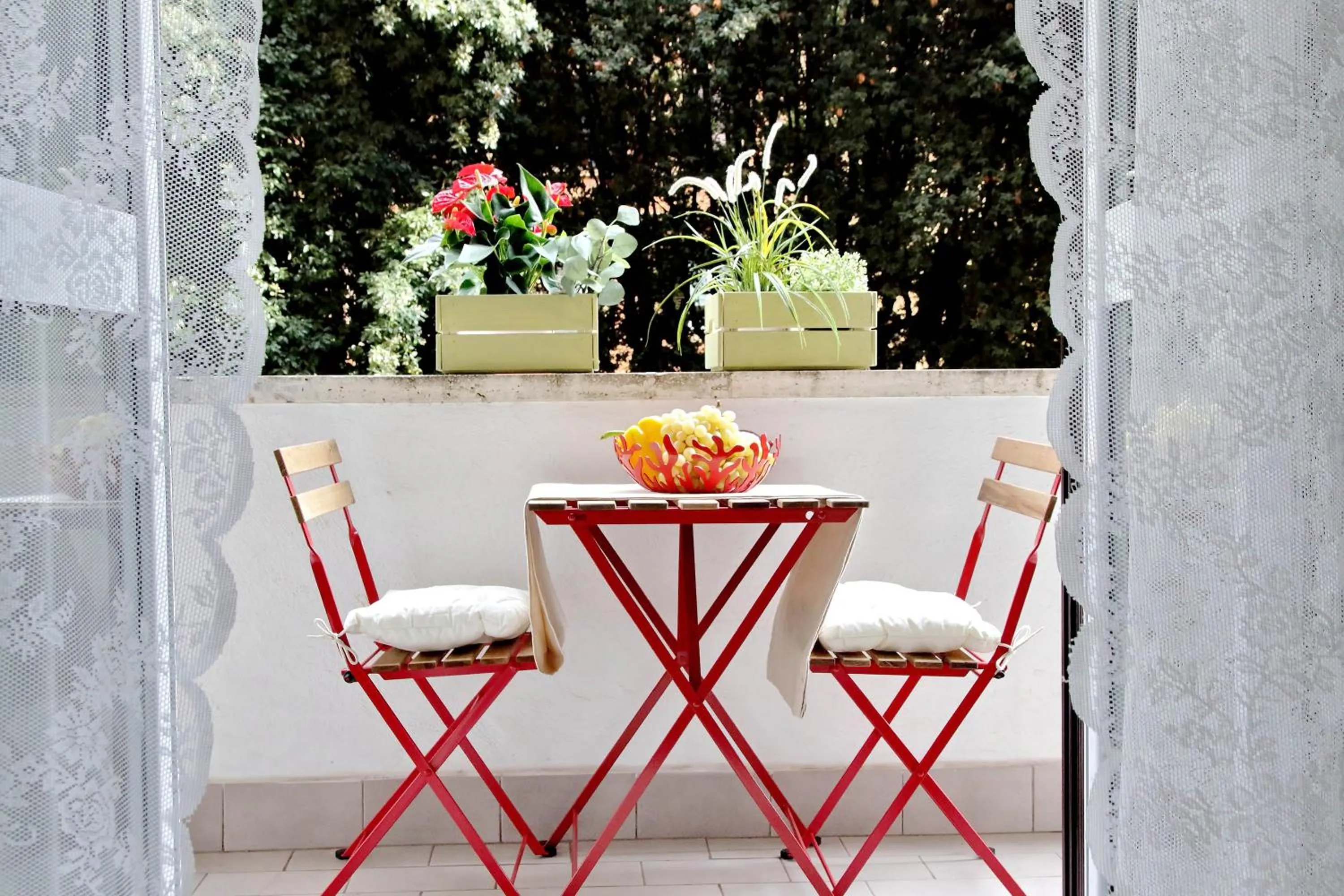 Balcony/Terrace in Montesanto apartment – near the Vatican