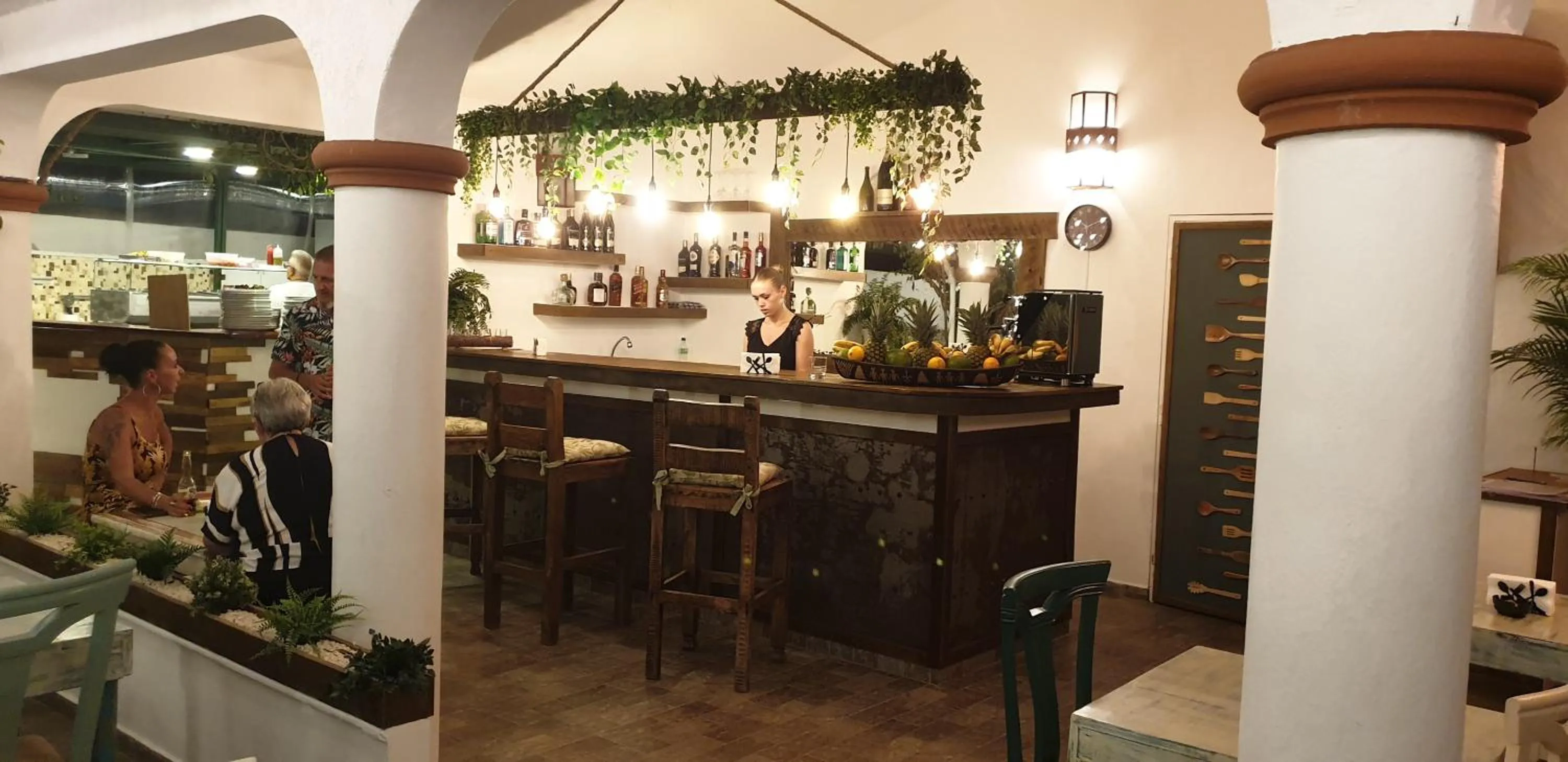 Restaurant/places to eat in PLAYA BLANCA BED AND BREAKFAST