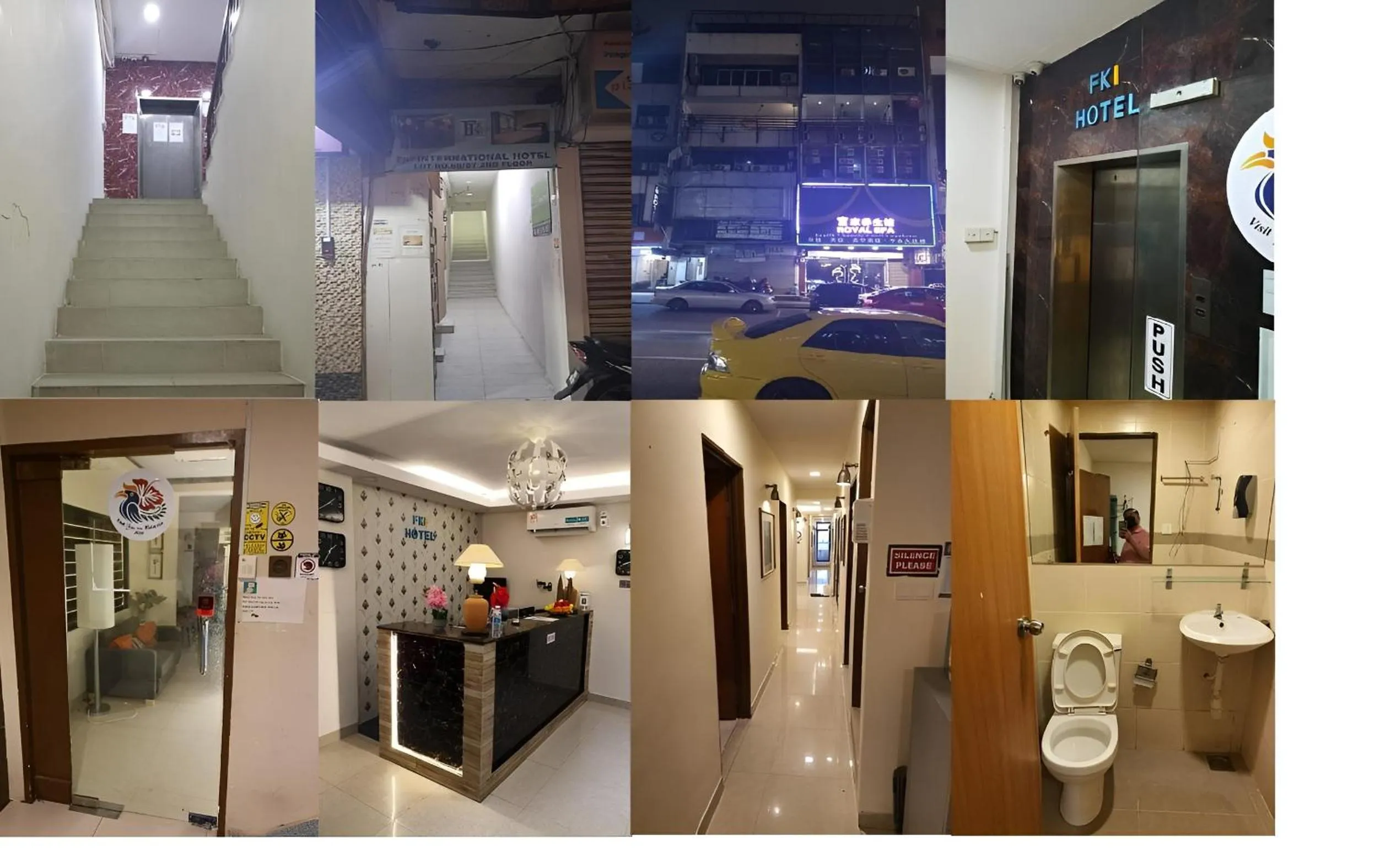 Toilet in FKI INTERNATIONAL HOTEL