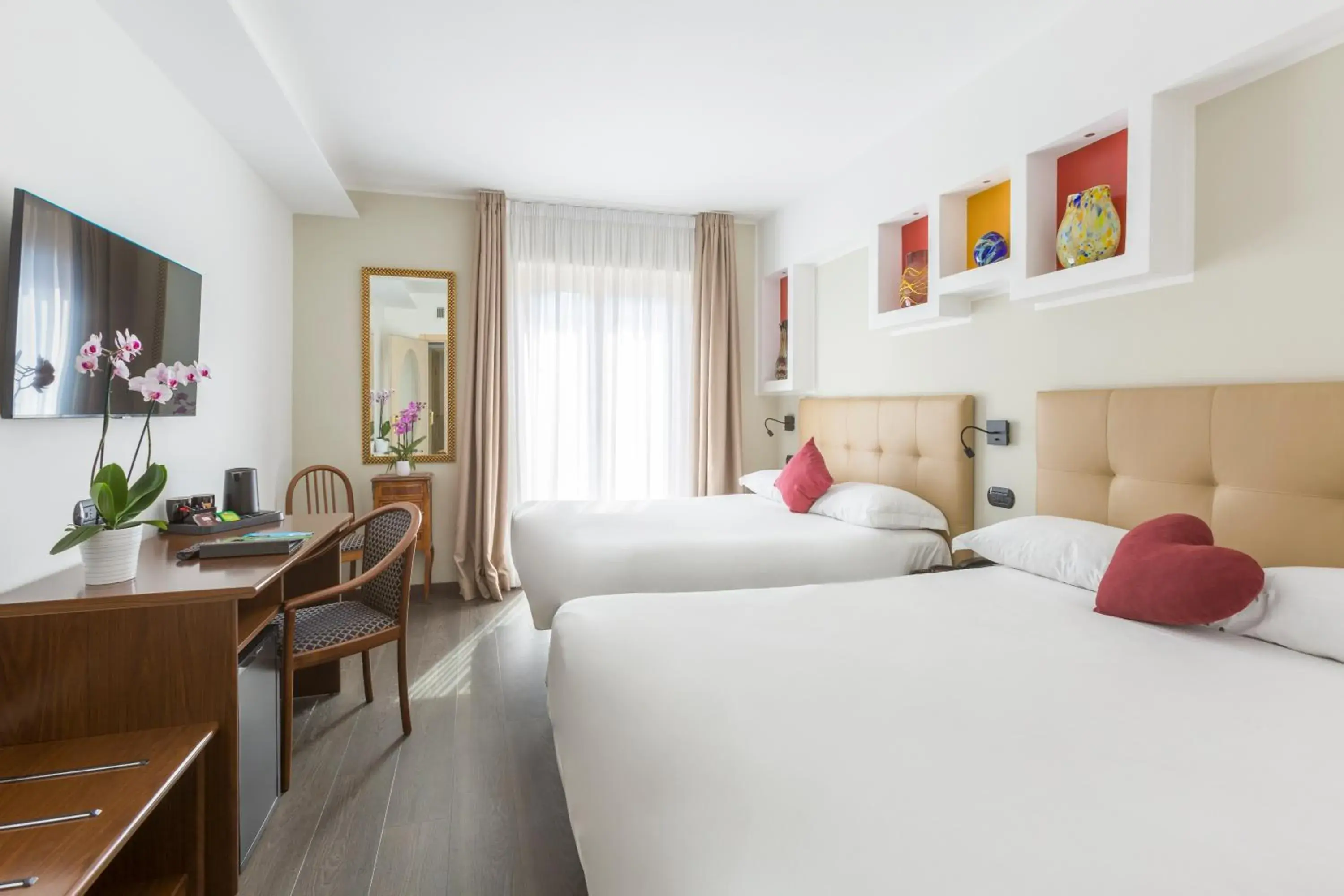 Bedroom, Bed in Hotel Central Wellness Bedroom, Bed in Hotel Central Wellness