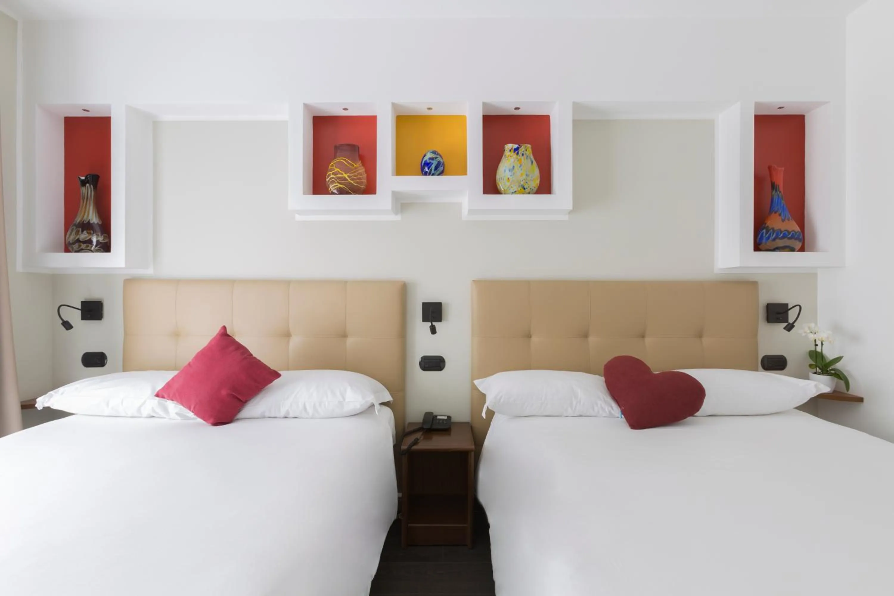 Bedroom, Bed in Hotel Central Wellness