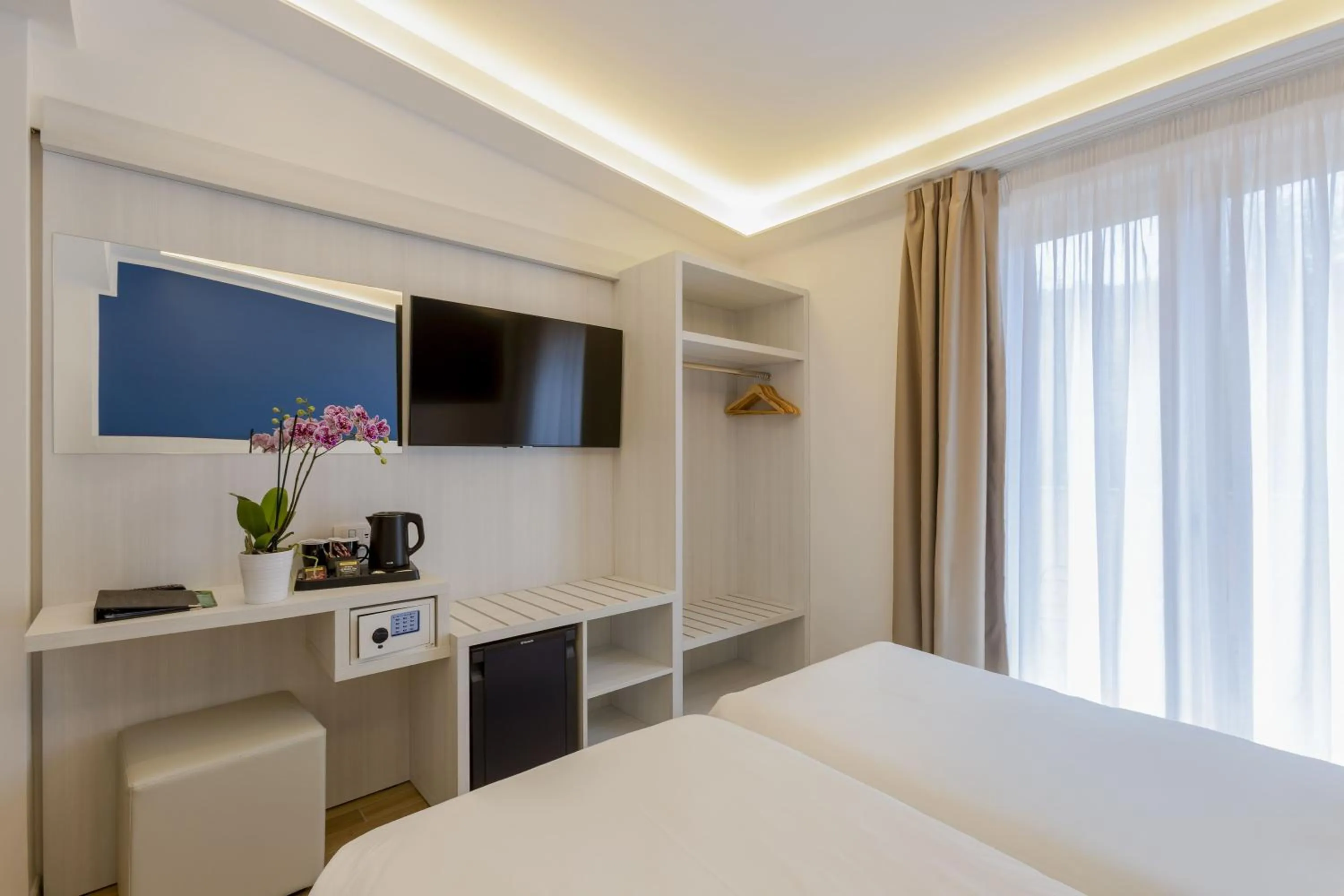 Bedroom, Bed in Hotel Central Wellness