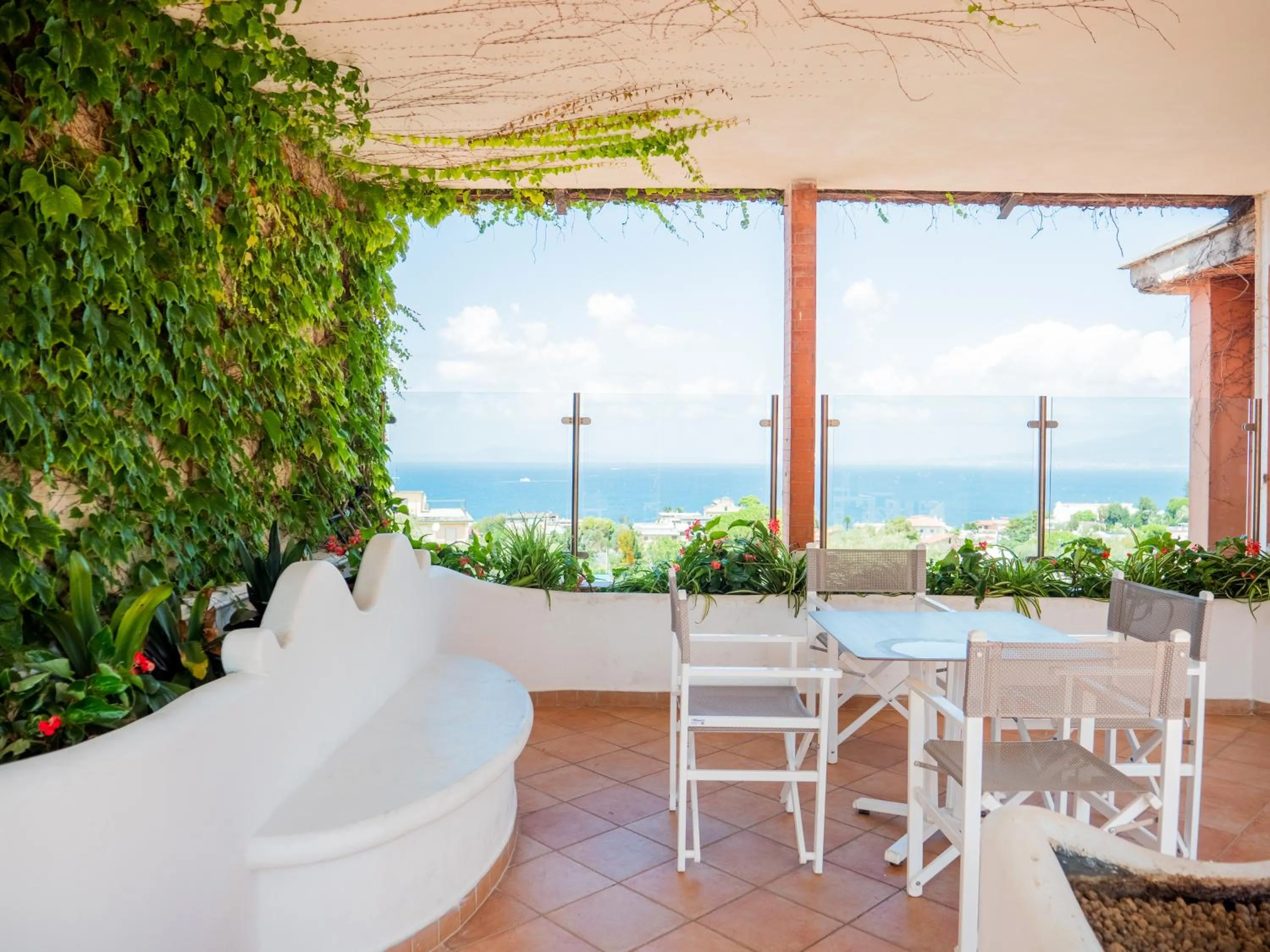 Balcony/Terrace in Hotel Central Wellness