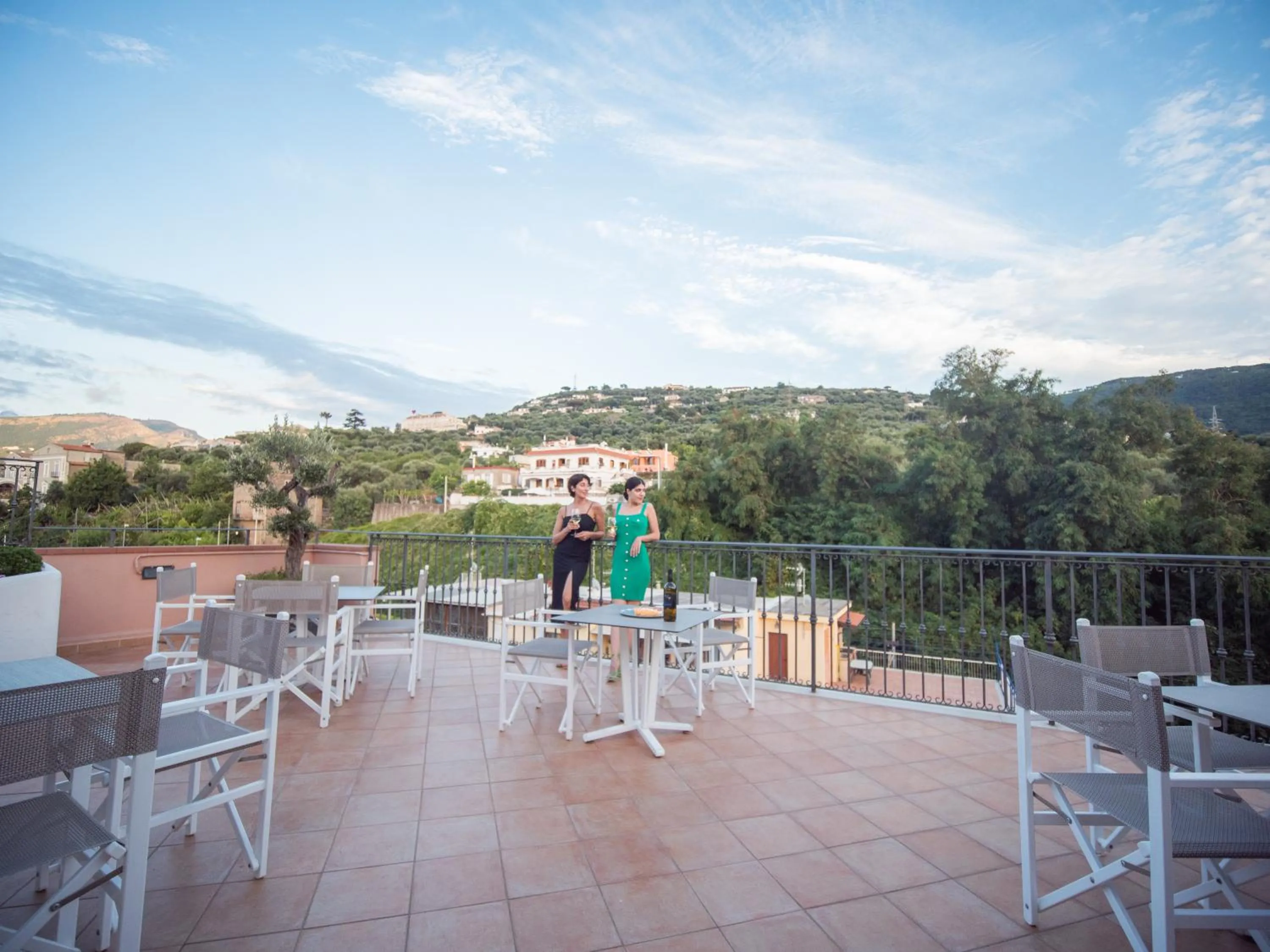 Balcony/Terrace in Hotel Central Wellness