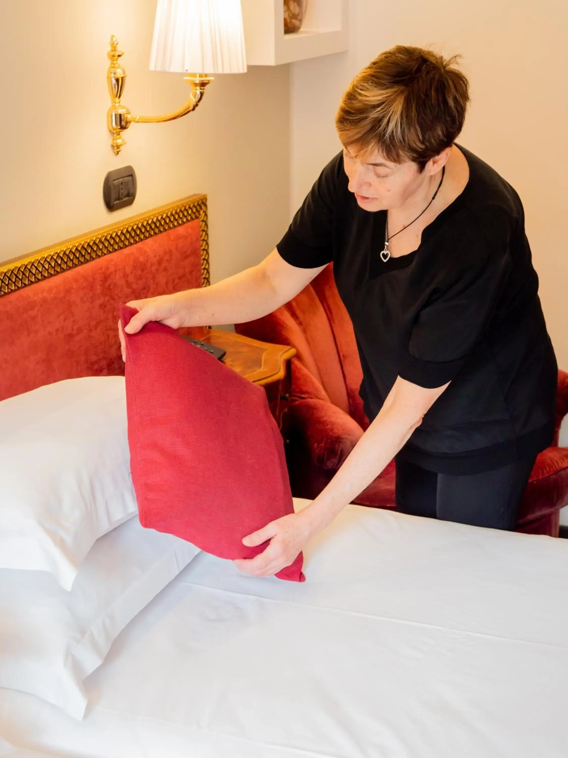 Bedroom, Bed in Hotel Central Wellness Bedroom, Bed in Hotel Central Wellness