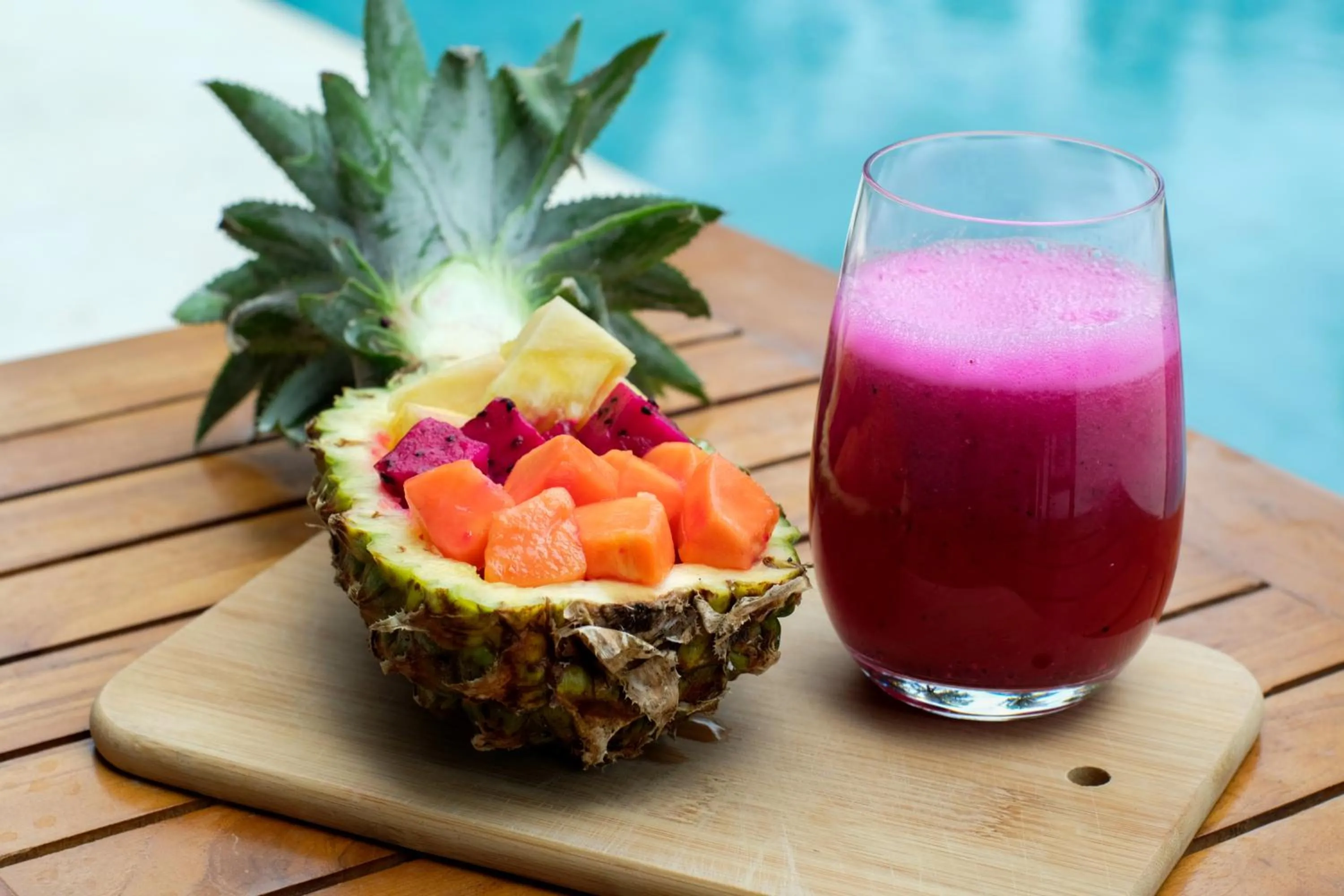 Breakfast in EMHILL Estate Lombok