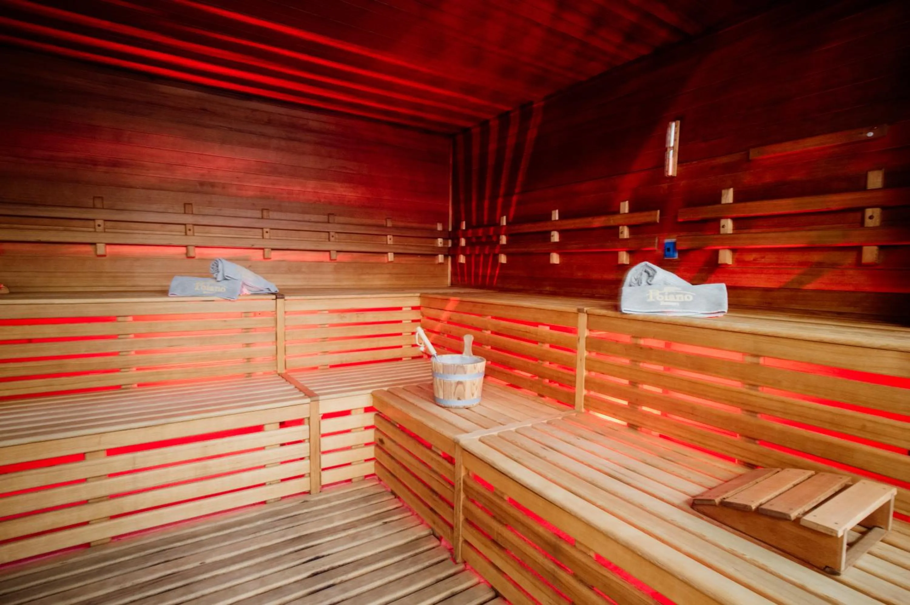 Sauna in Poiano Garda Resort Hotel