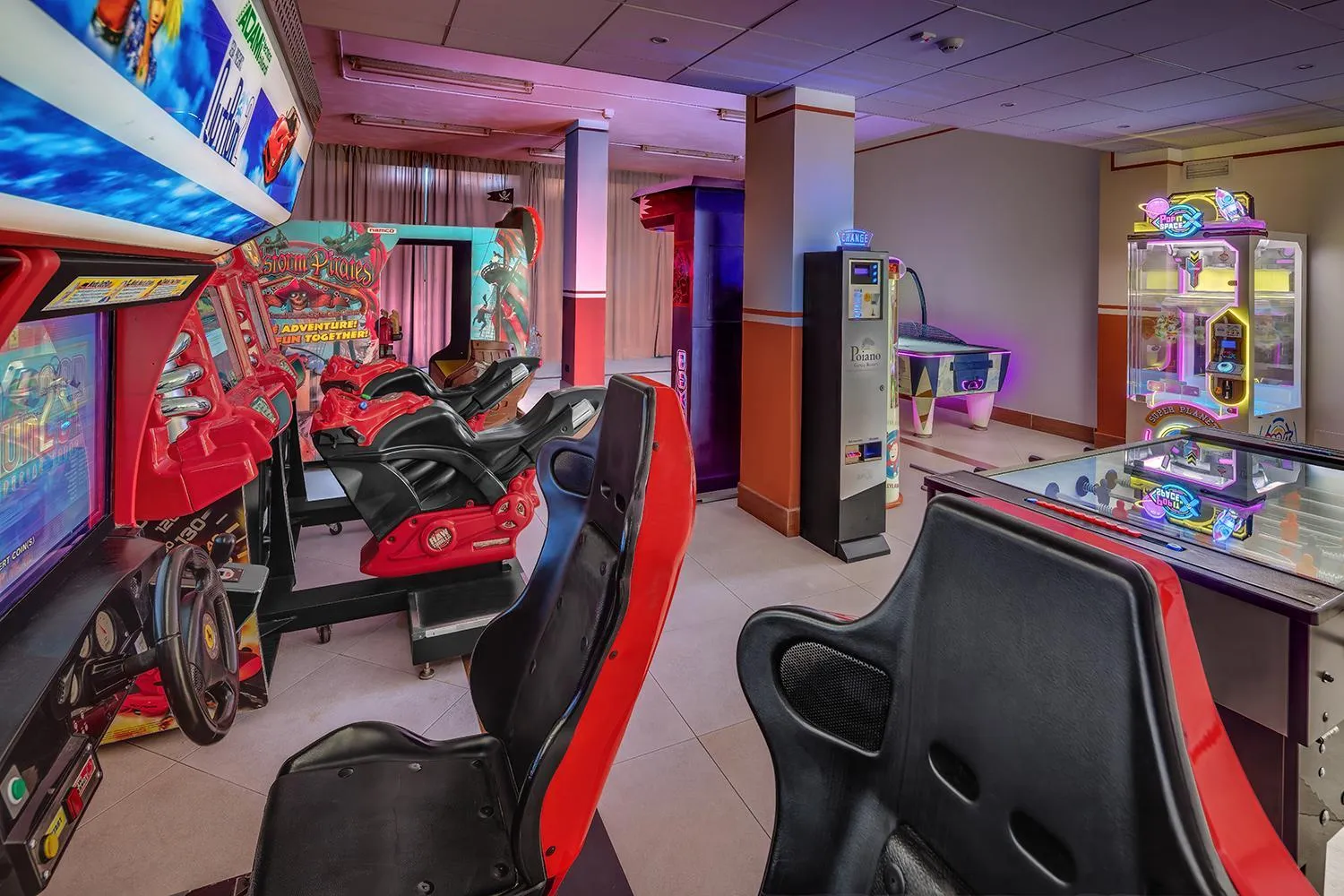 Game Room in Poiano Garda Resort Hotel